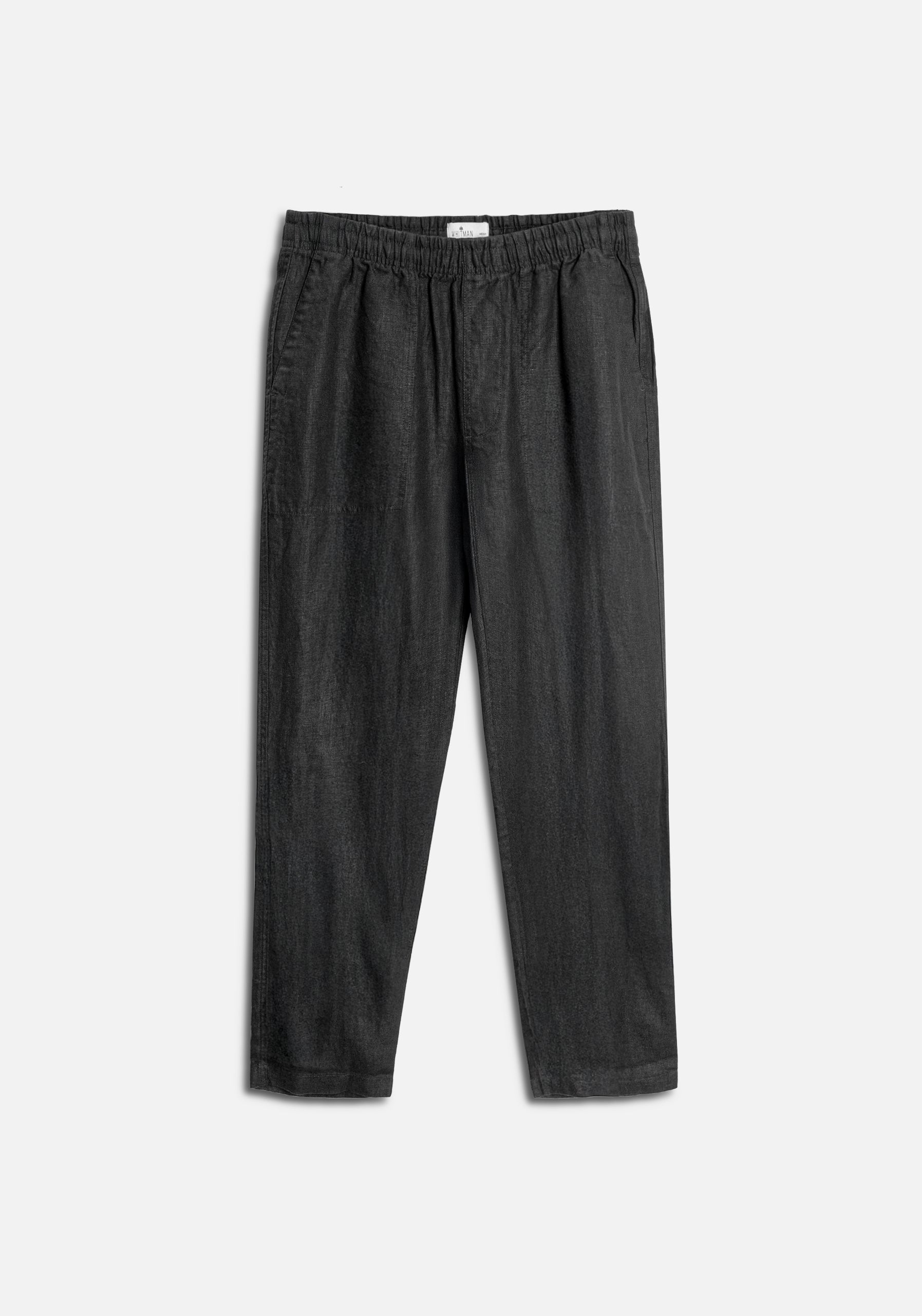 Hopkins Jogger Linen Pant H Black