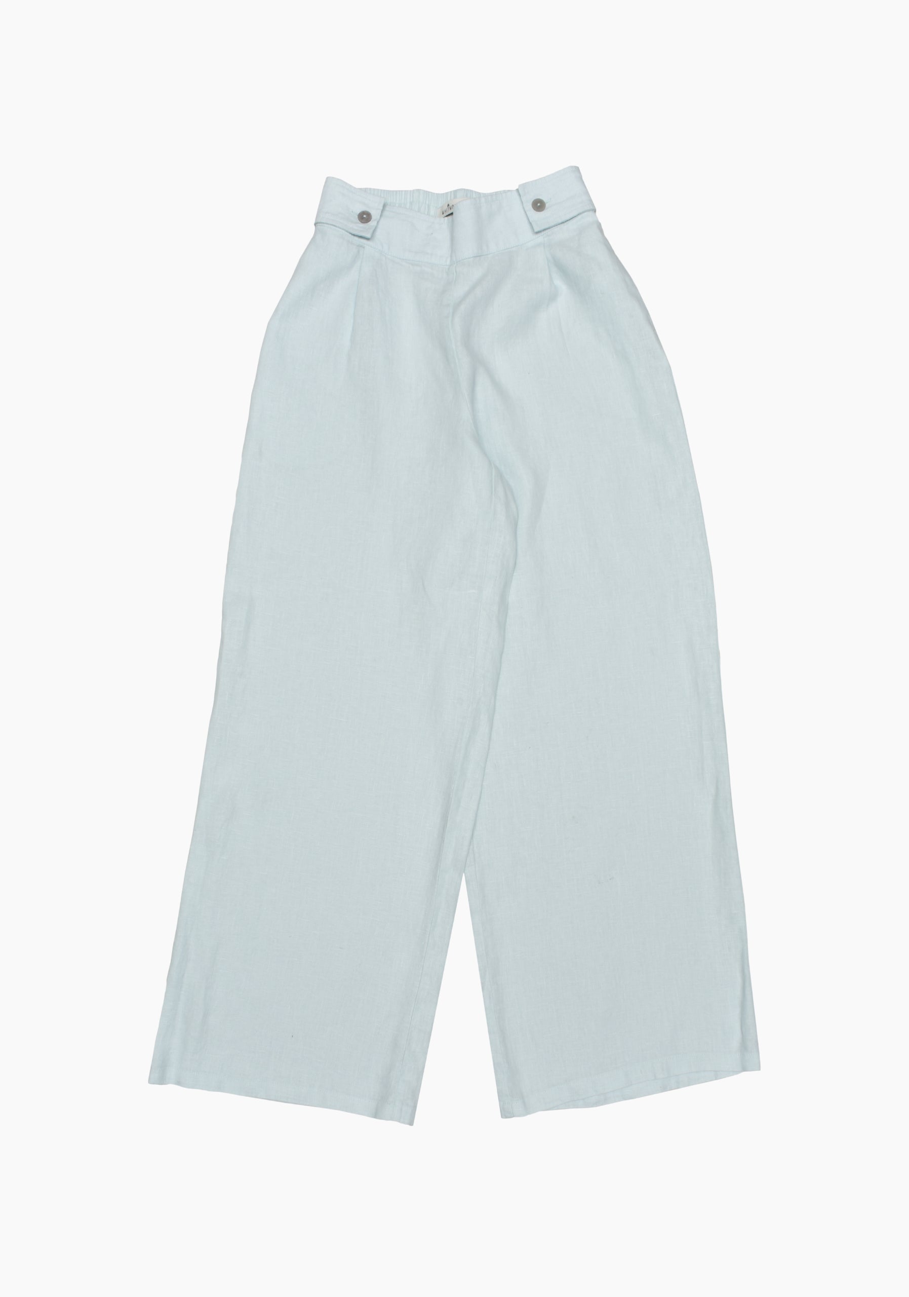 Ornella Linen Light Blue Trousers