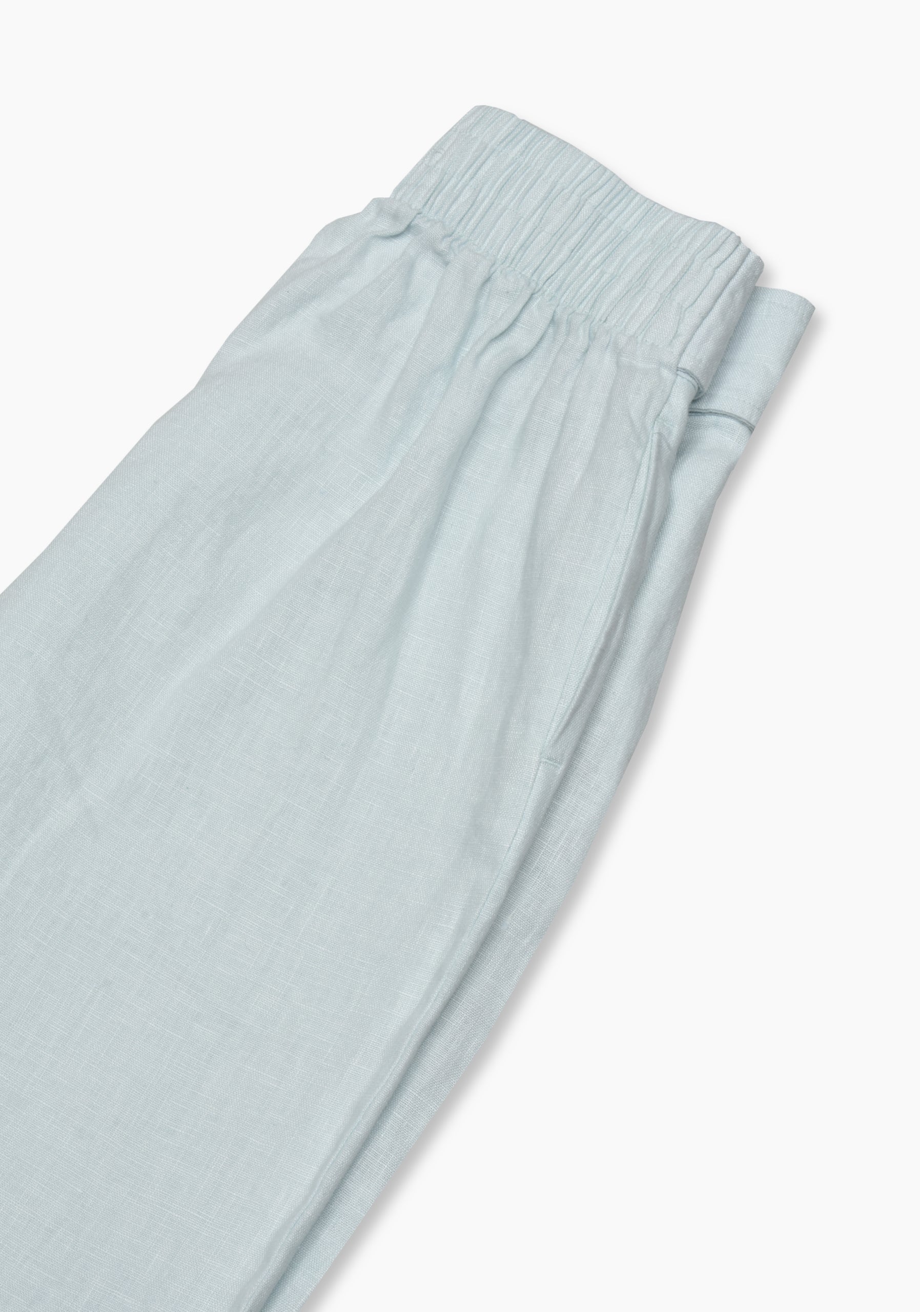 Ornella Linen Light Blue Trousers