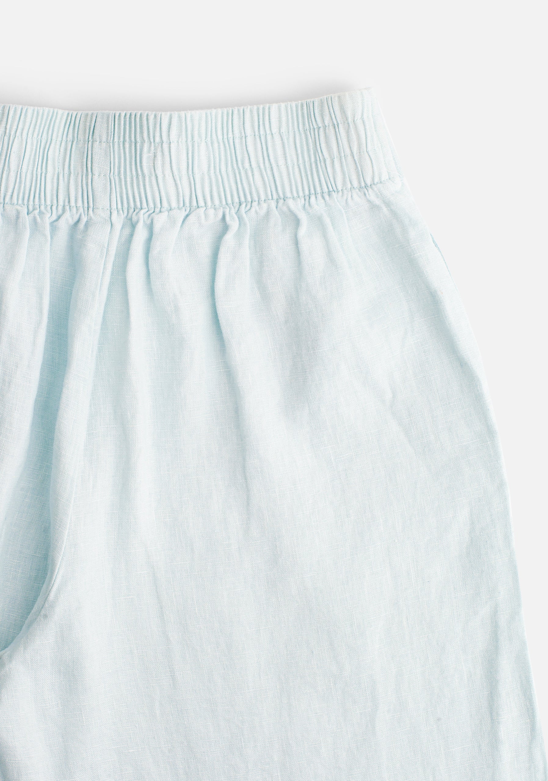 Ornella Linen Light Blue Trousers