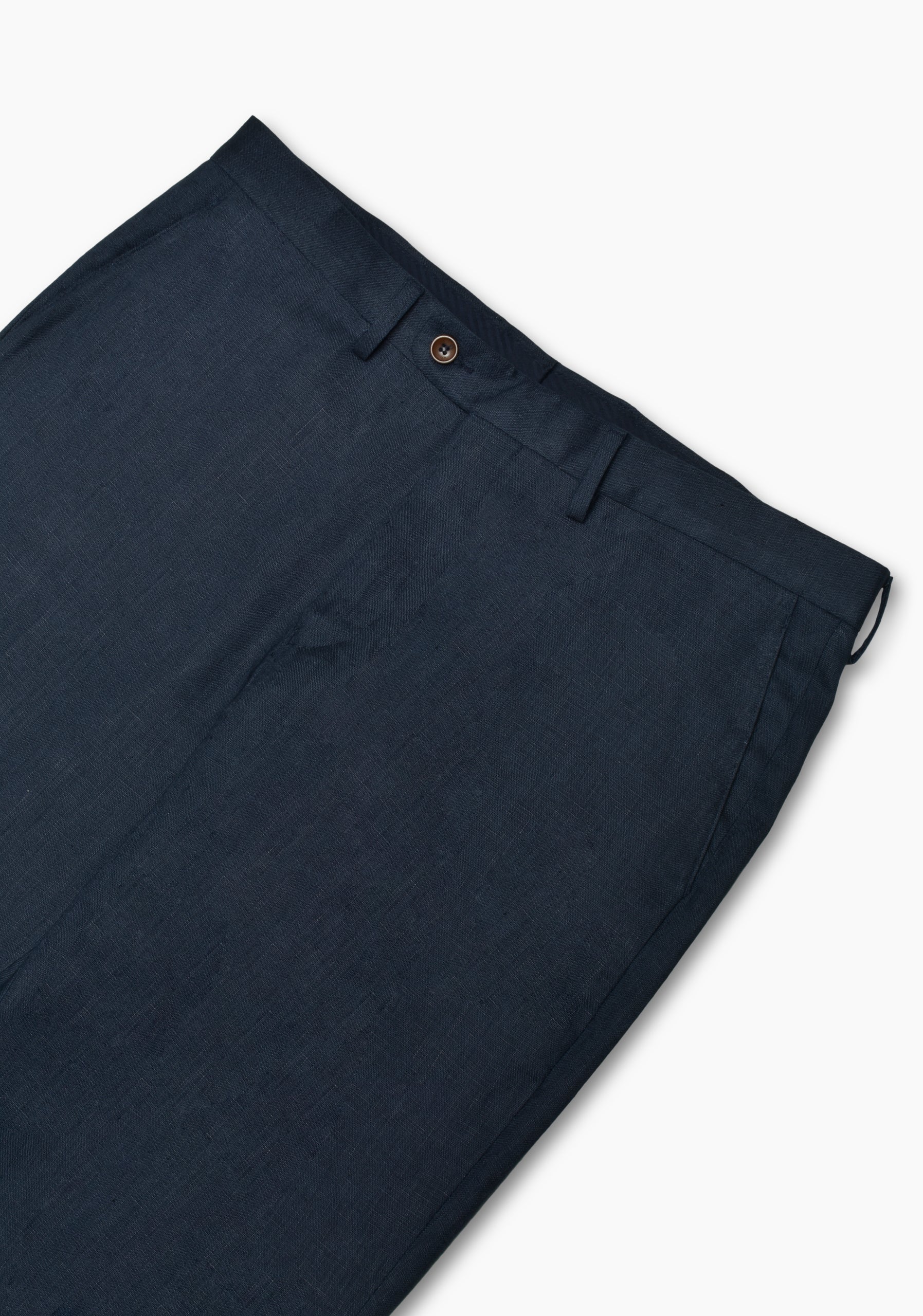 Perugia Linen Dark Blue Trousers