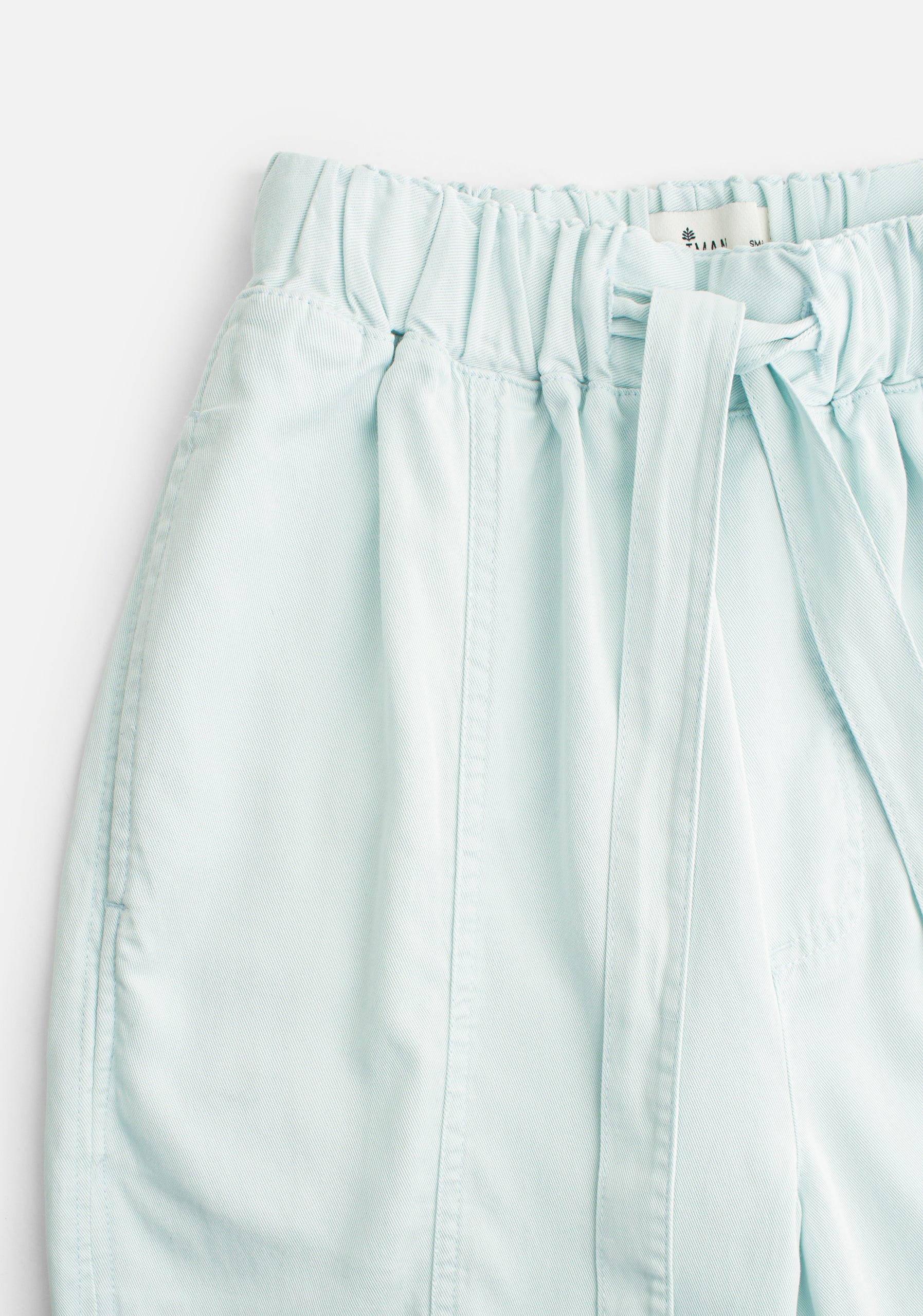 Light Blue Tencel Woolf Jogger Pants