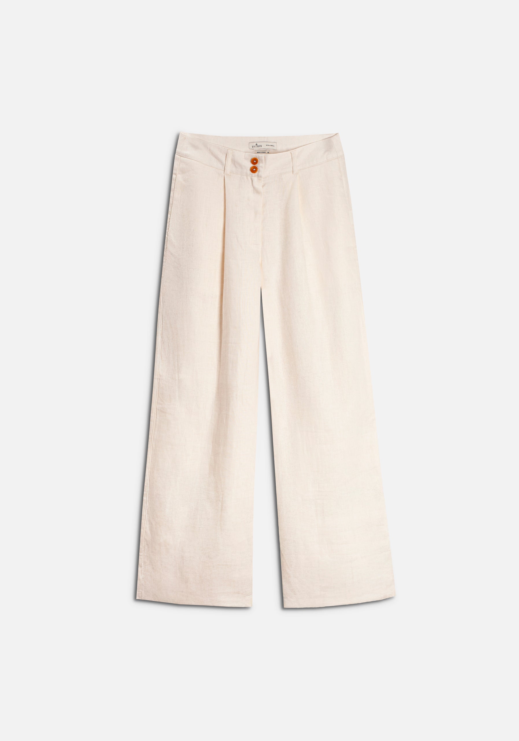 Manaos Linen Ivory Trousers
