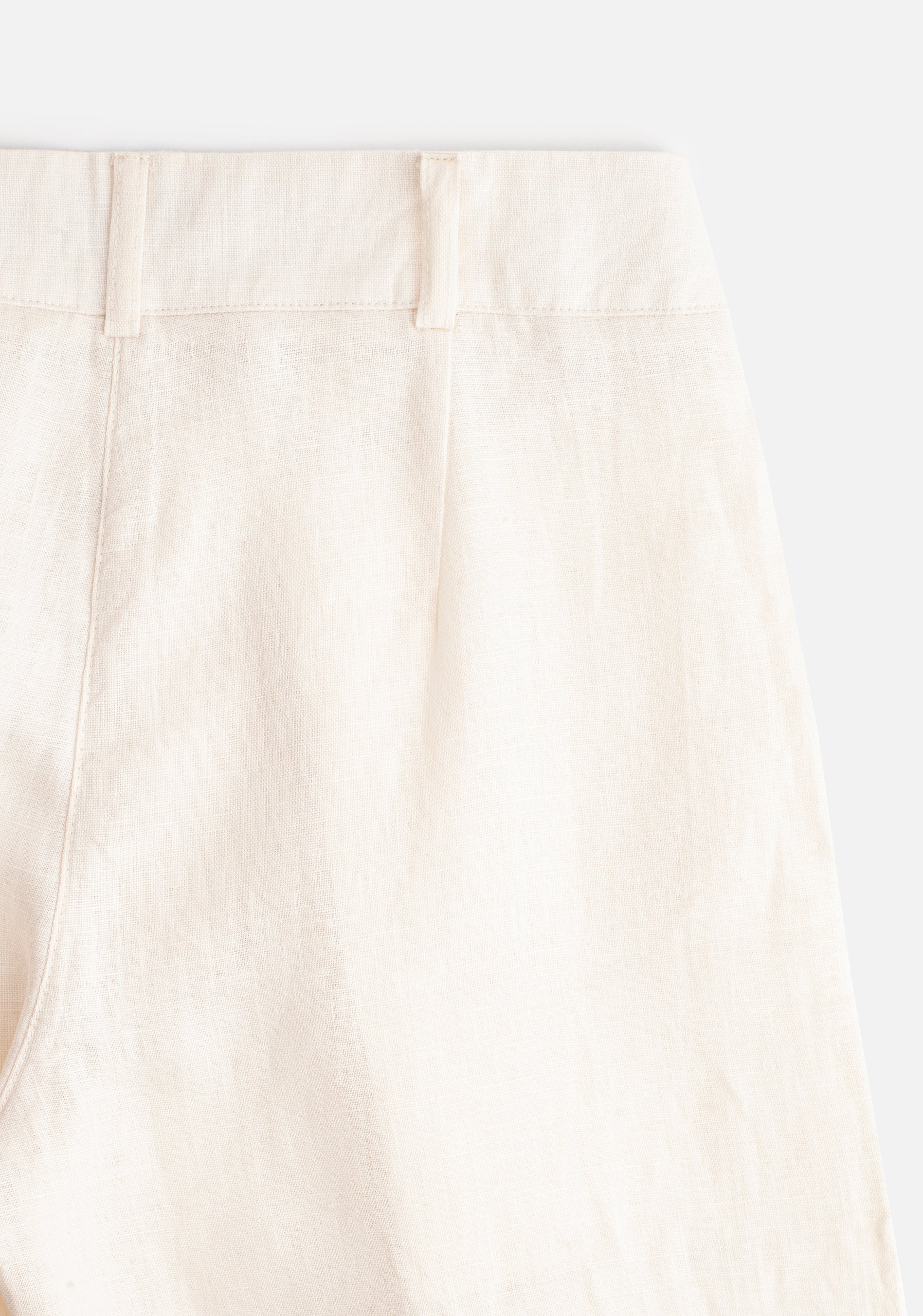 Manaos Linen Ivory Trousers