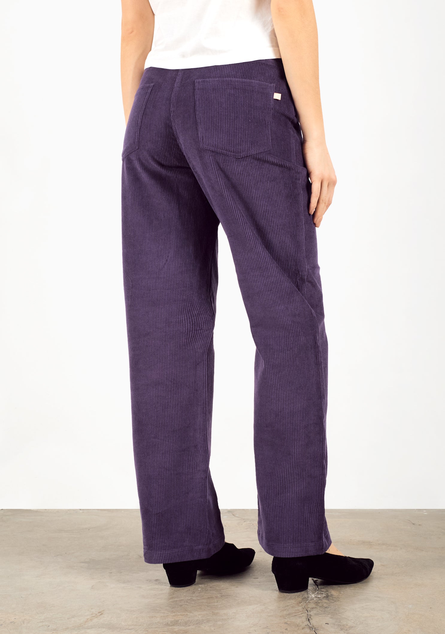 Munich Corduroy Purple Trousers