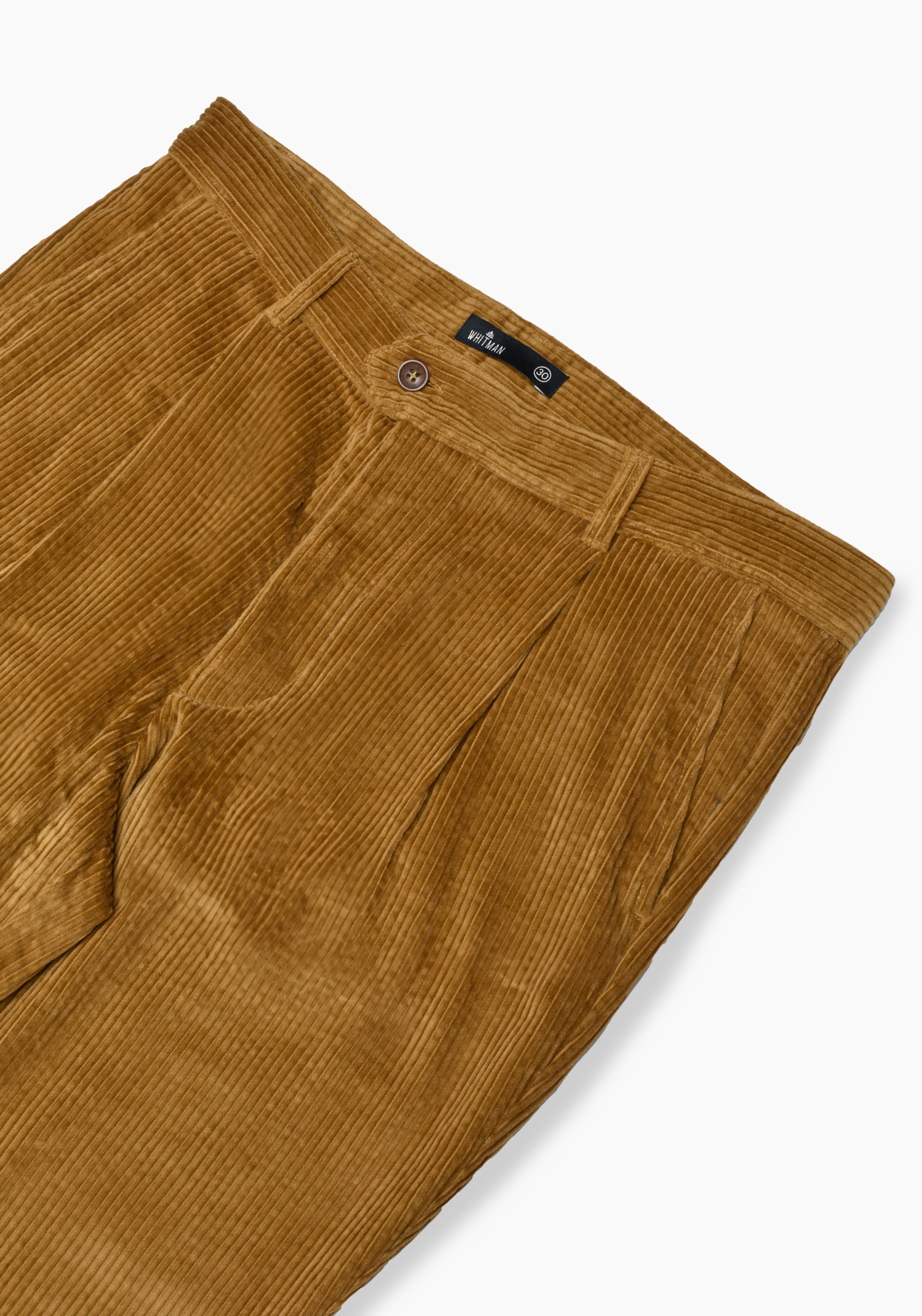 Hudson Corduroy Ochre Trousers