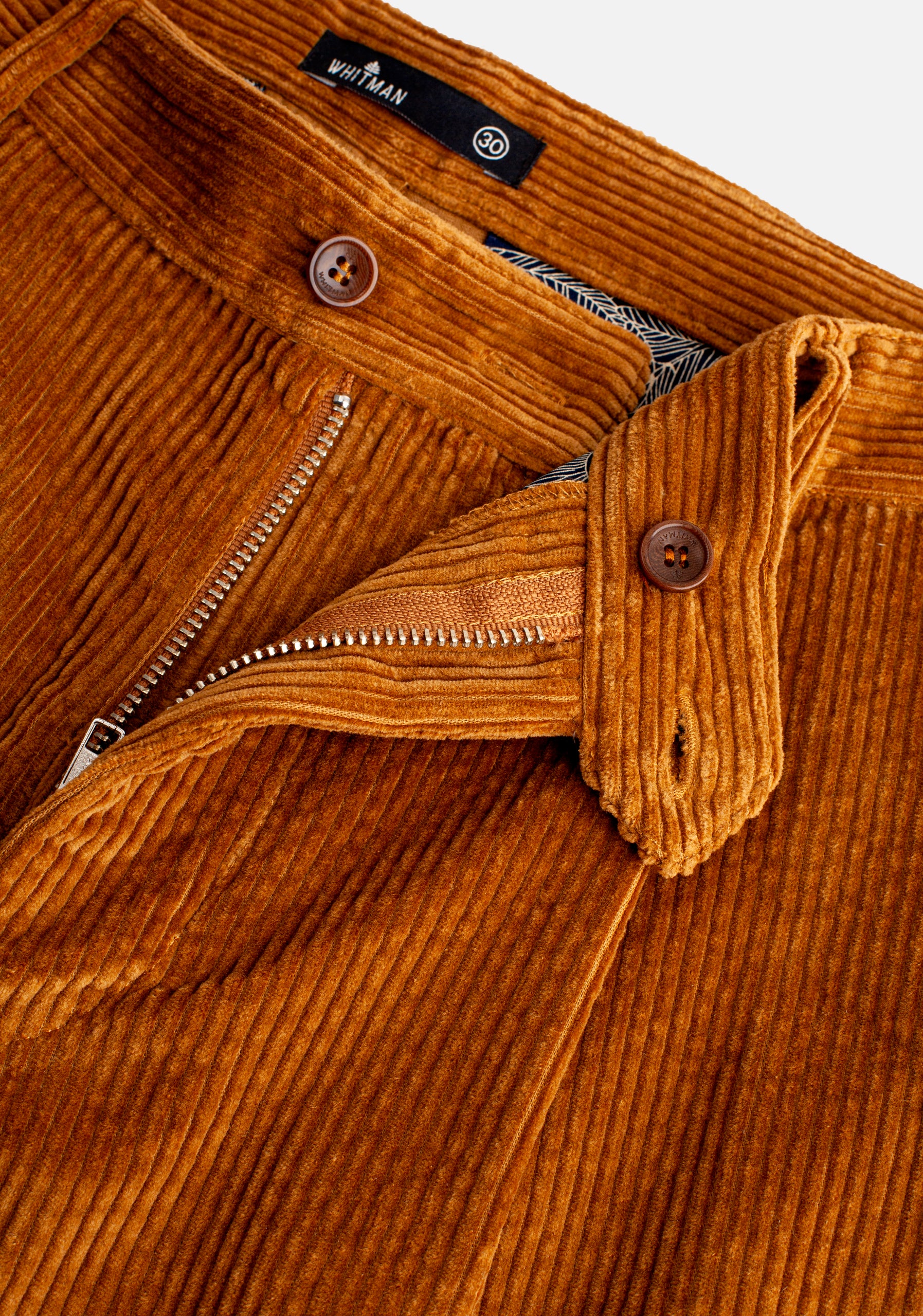 Hudson Corduroy Ochre Trousers