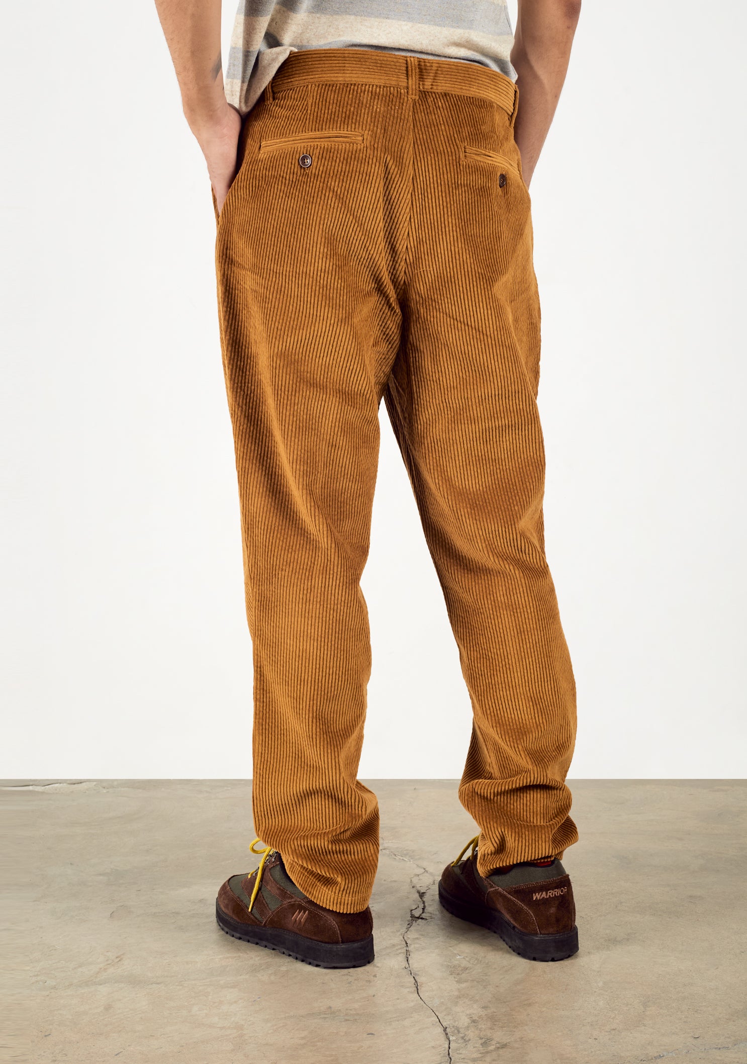 Hudson Corduroy Ochre Trousers