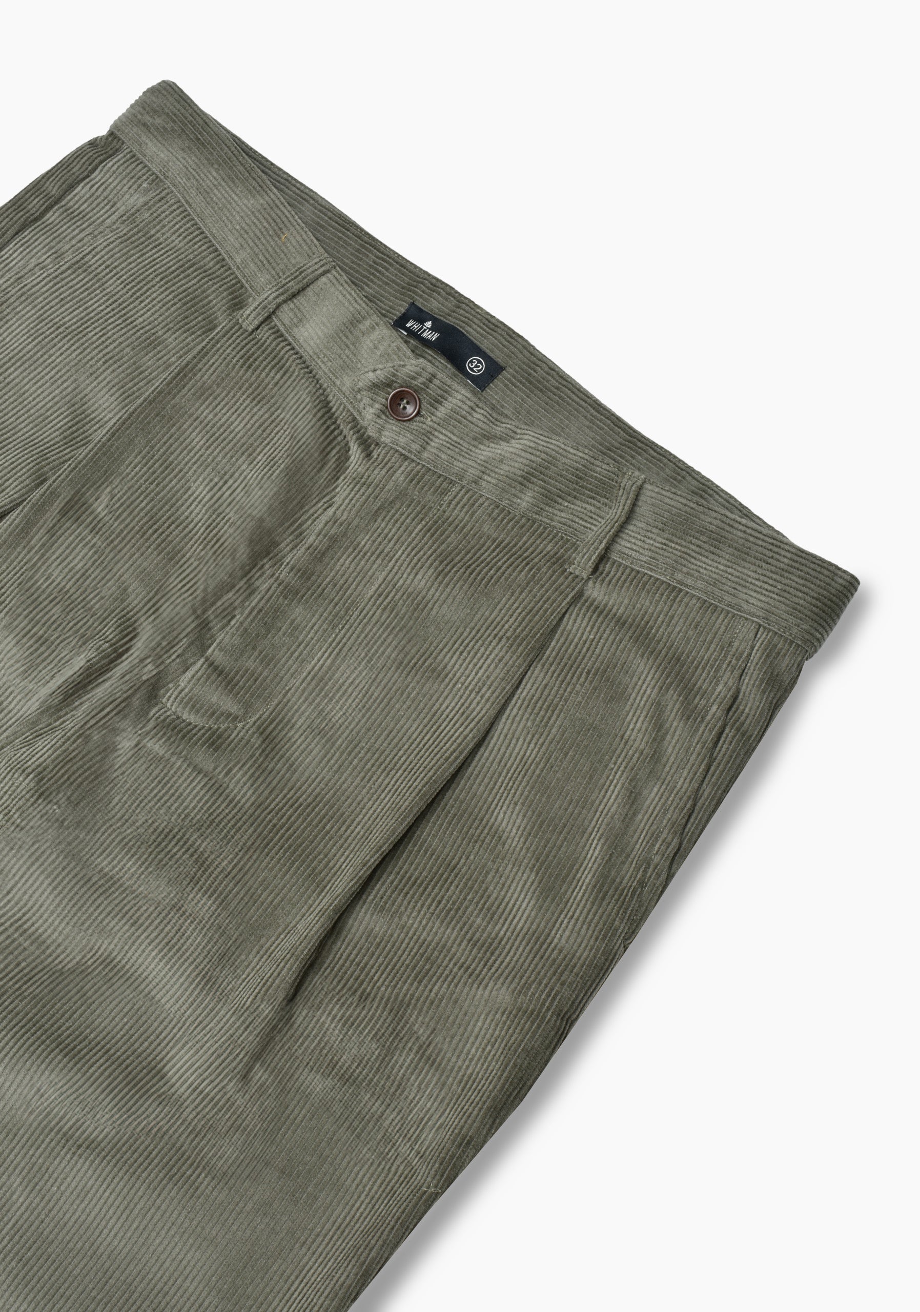 Hudson Corduroy Taupe Trousers