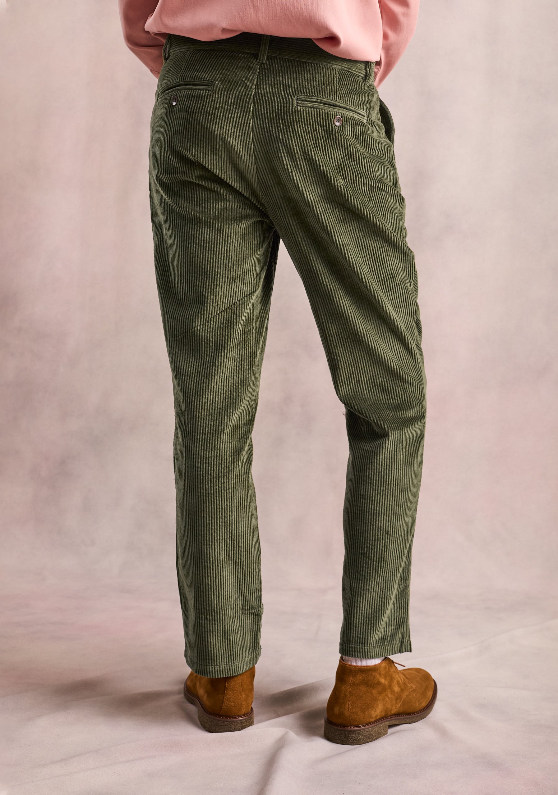 Pantalon Pana Hudson Verde Medio