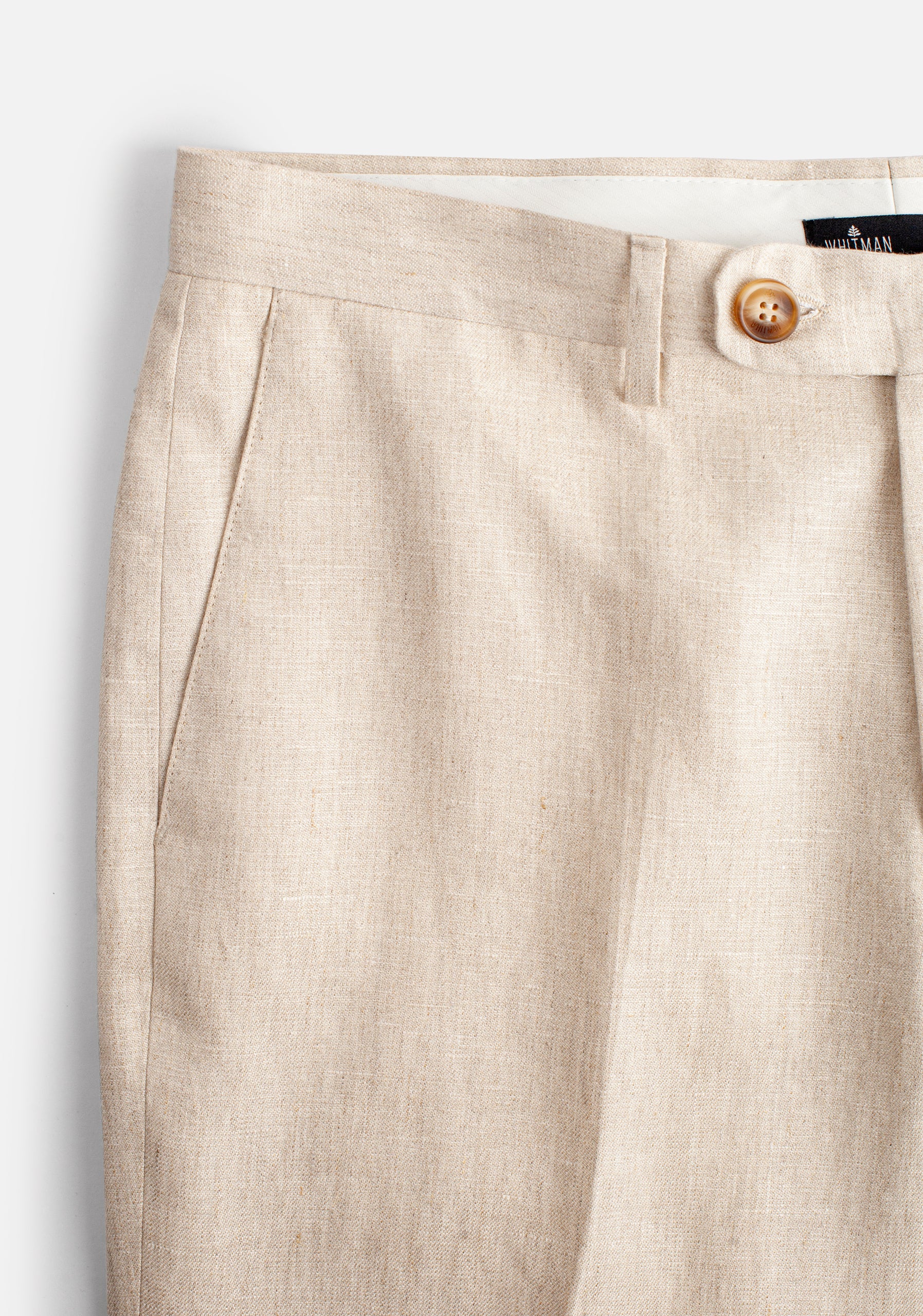Perugia Oat Linen Pants