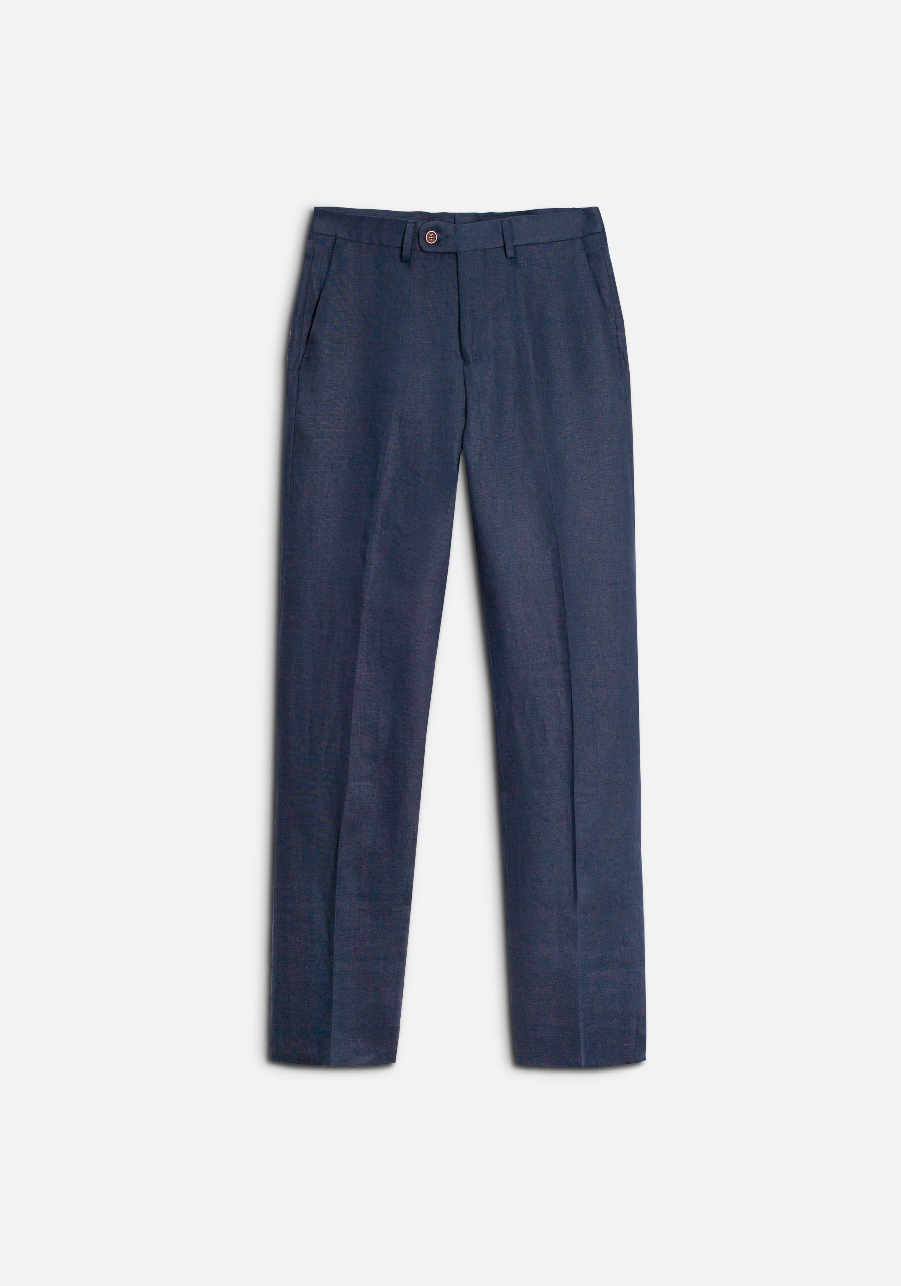 Perugia Linen Dark Blue Trousers