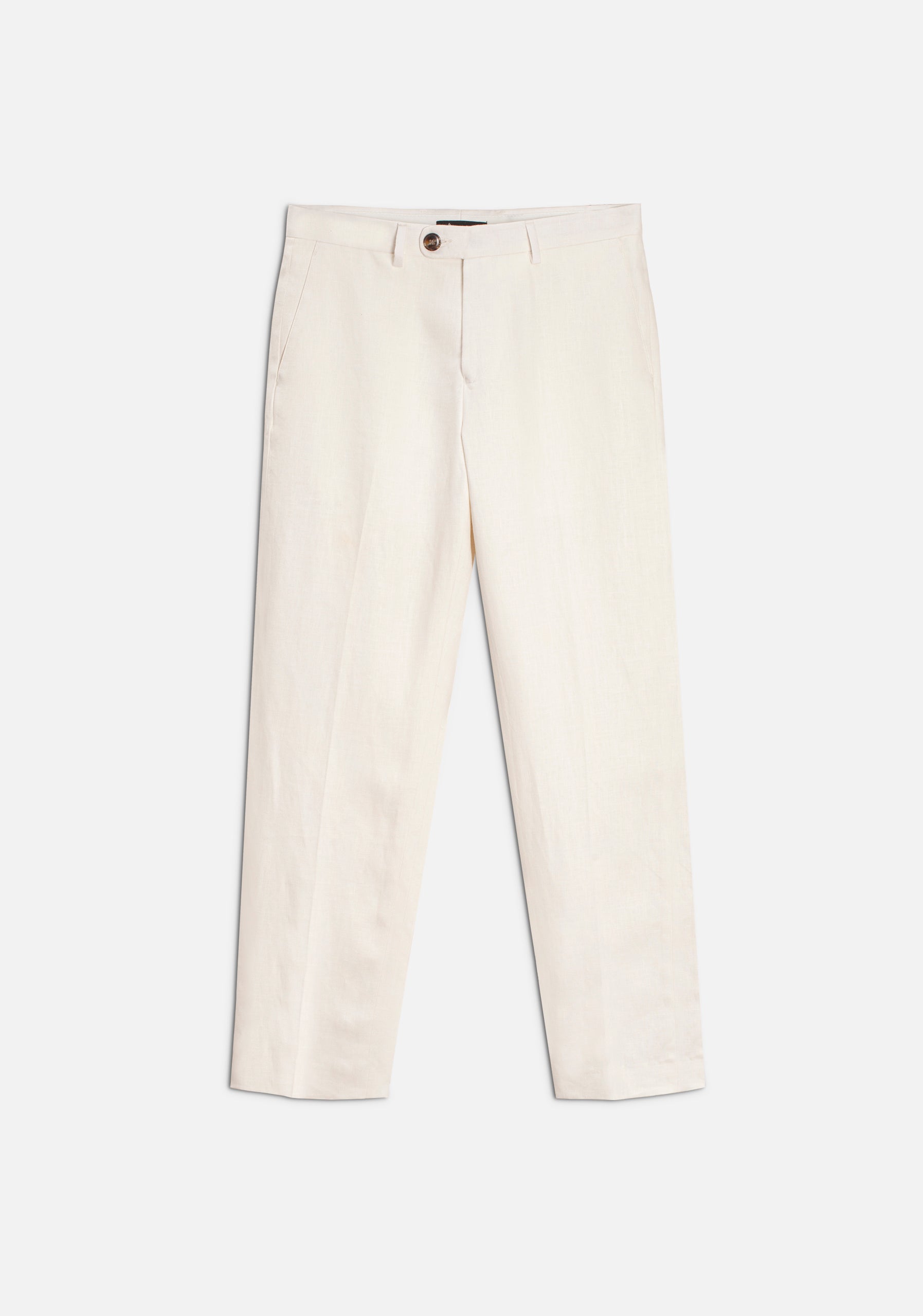 H Perugia Ivory Linen Pants