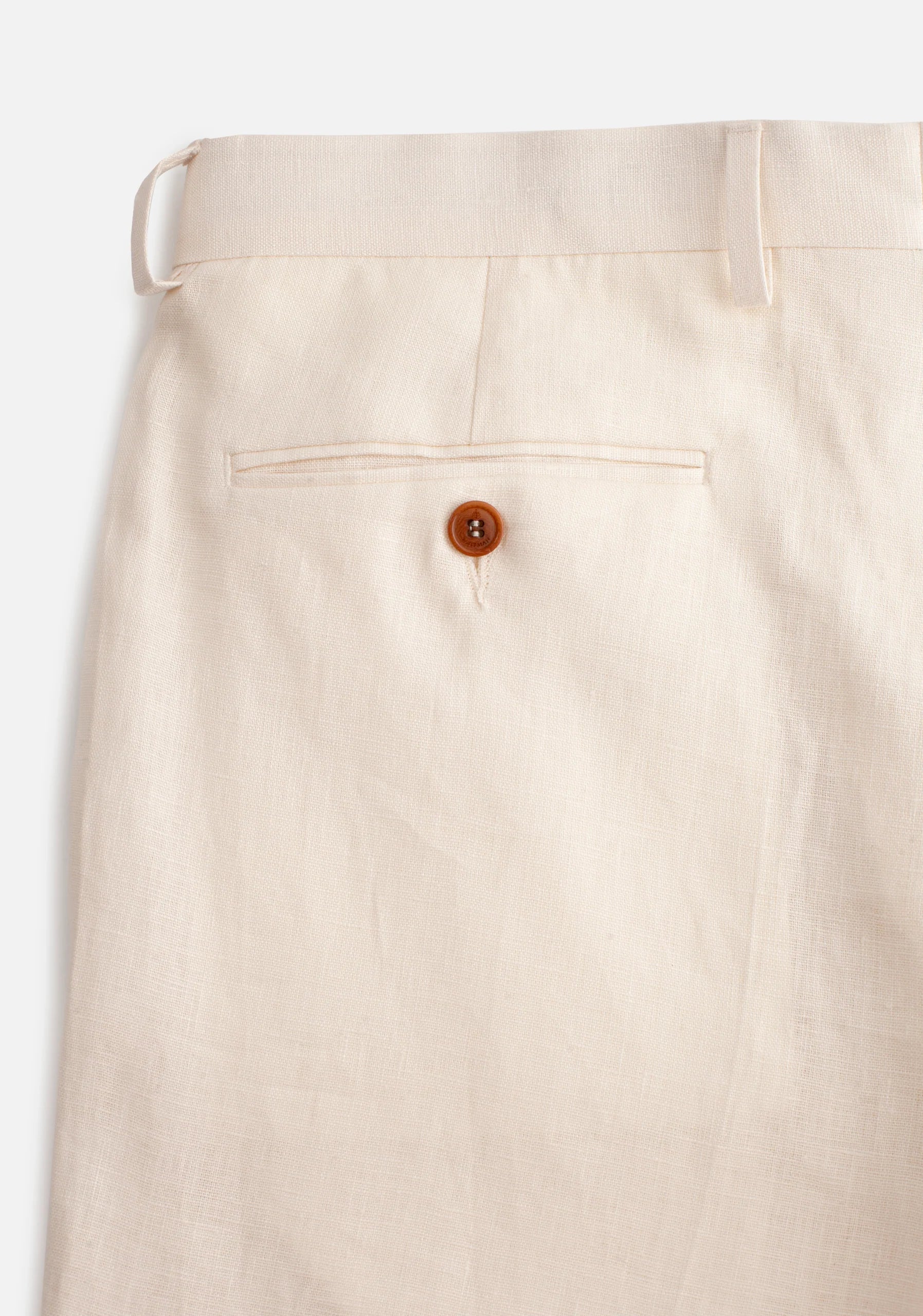 Perugia Linen Pants Ivory