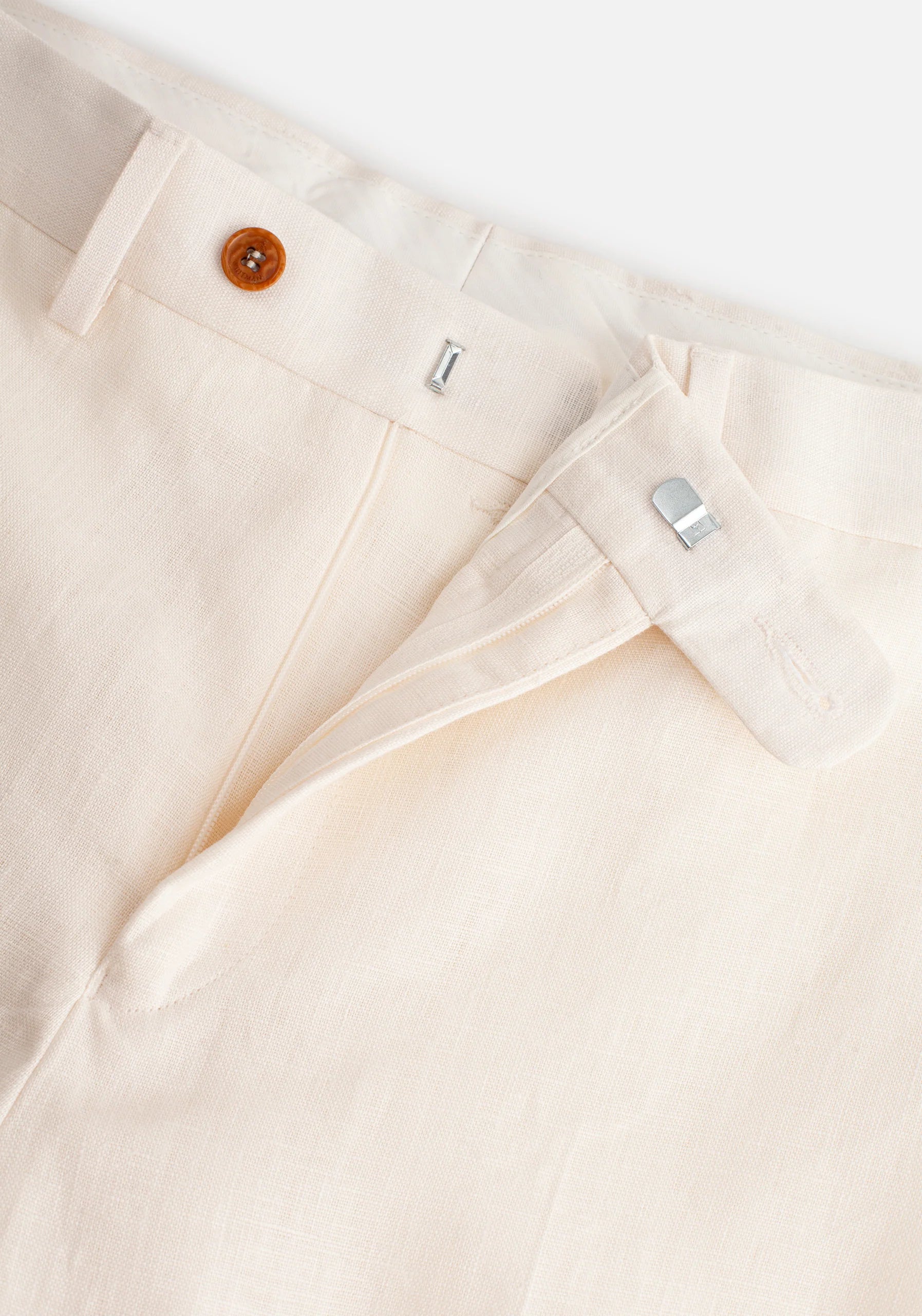 Perugia Linen Pants Ivory