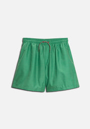 New Gorka Solid Green Shorts Med