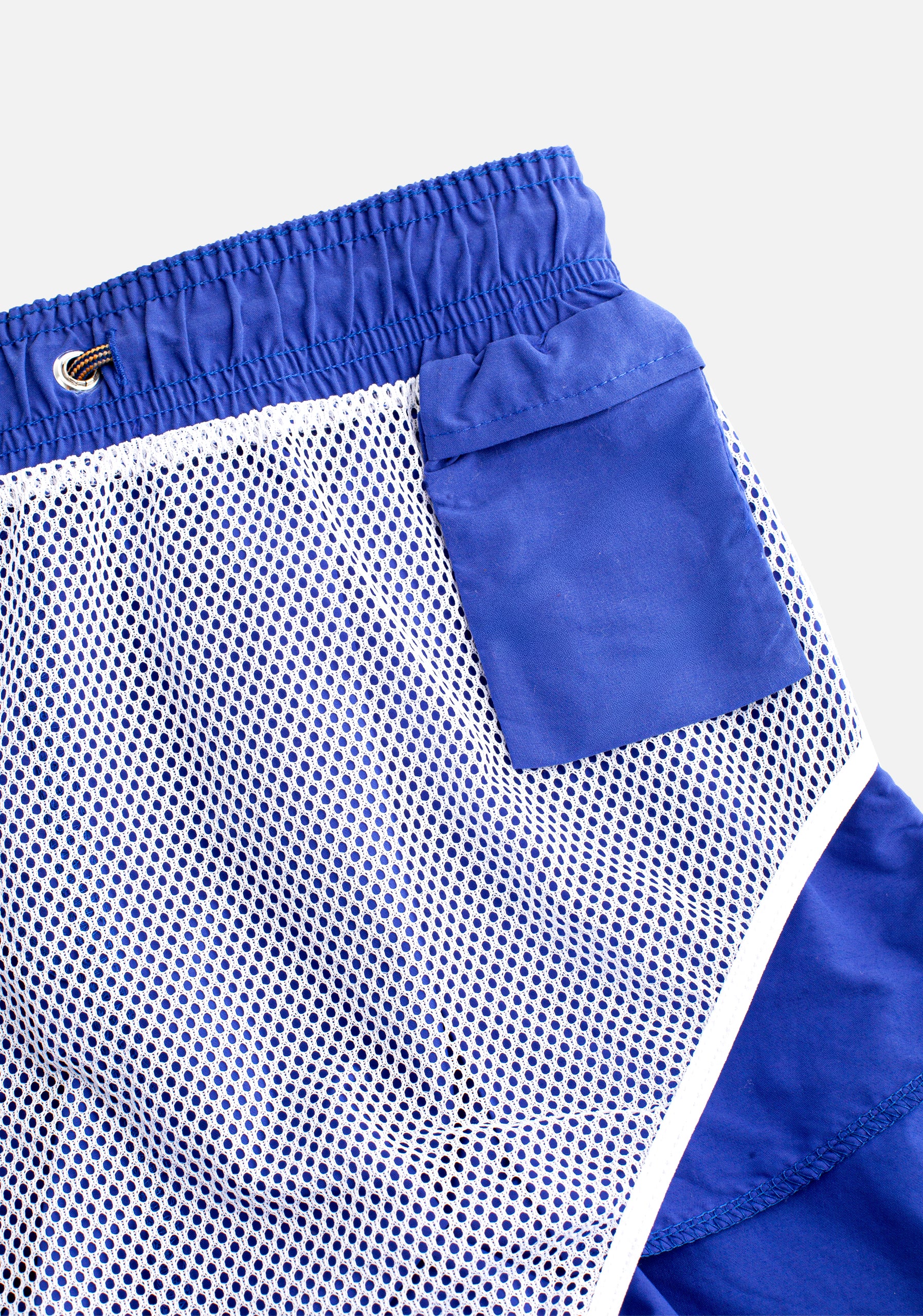 Riviera Blue King Swim Trunks