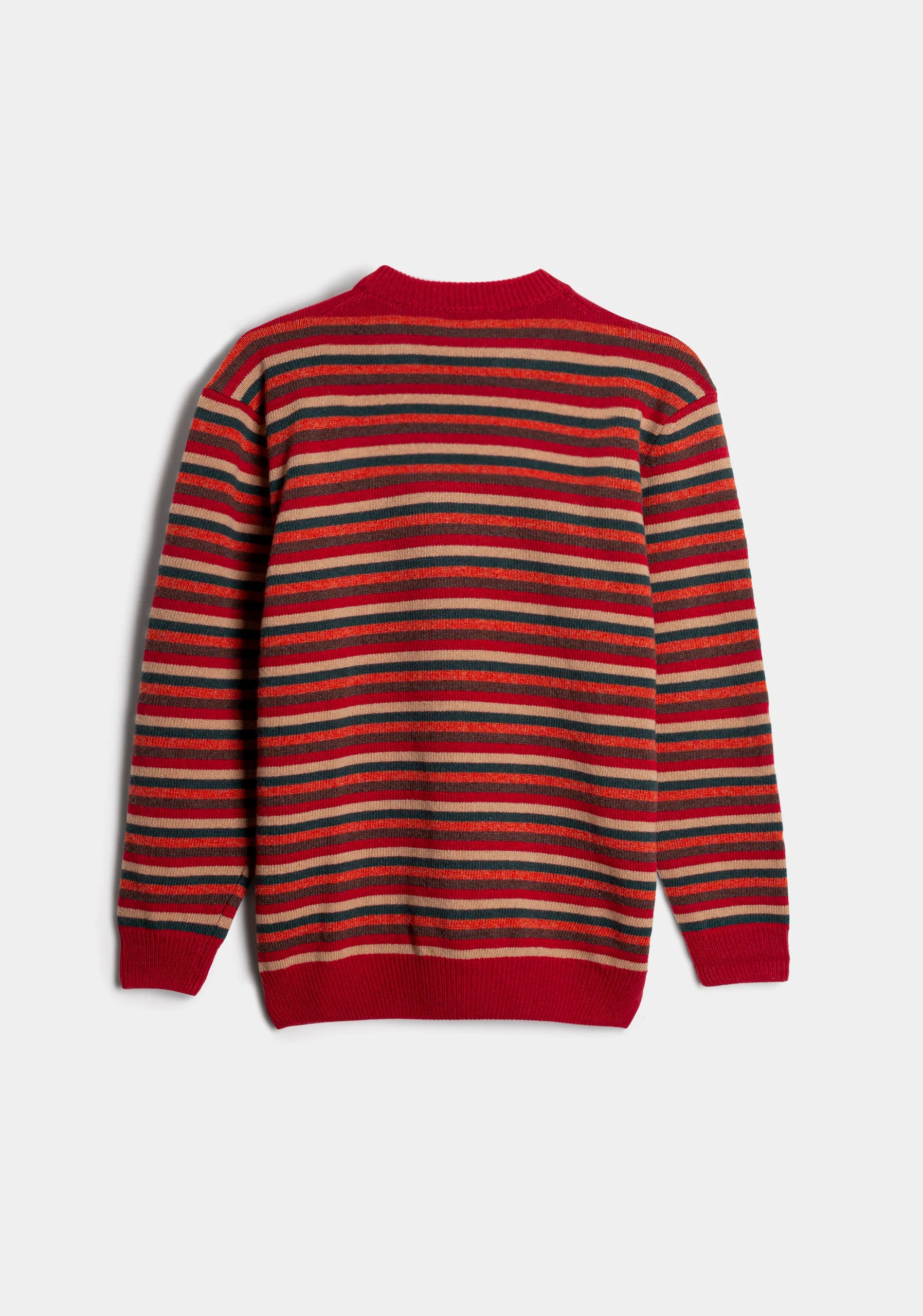 CRD Brussels Sweater Red Stripes - Multicolor