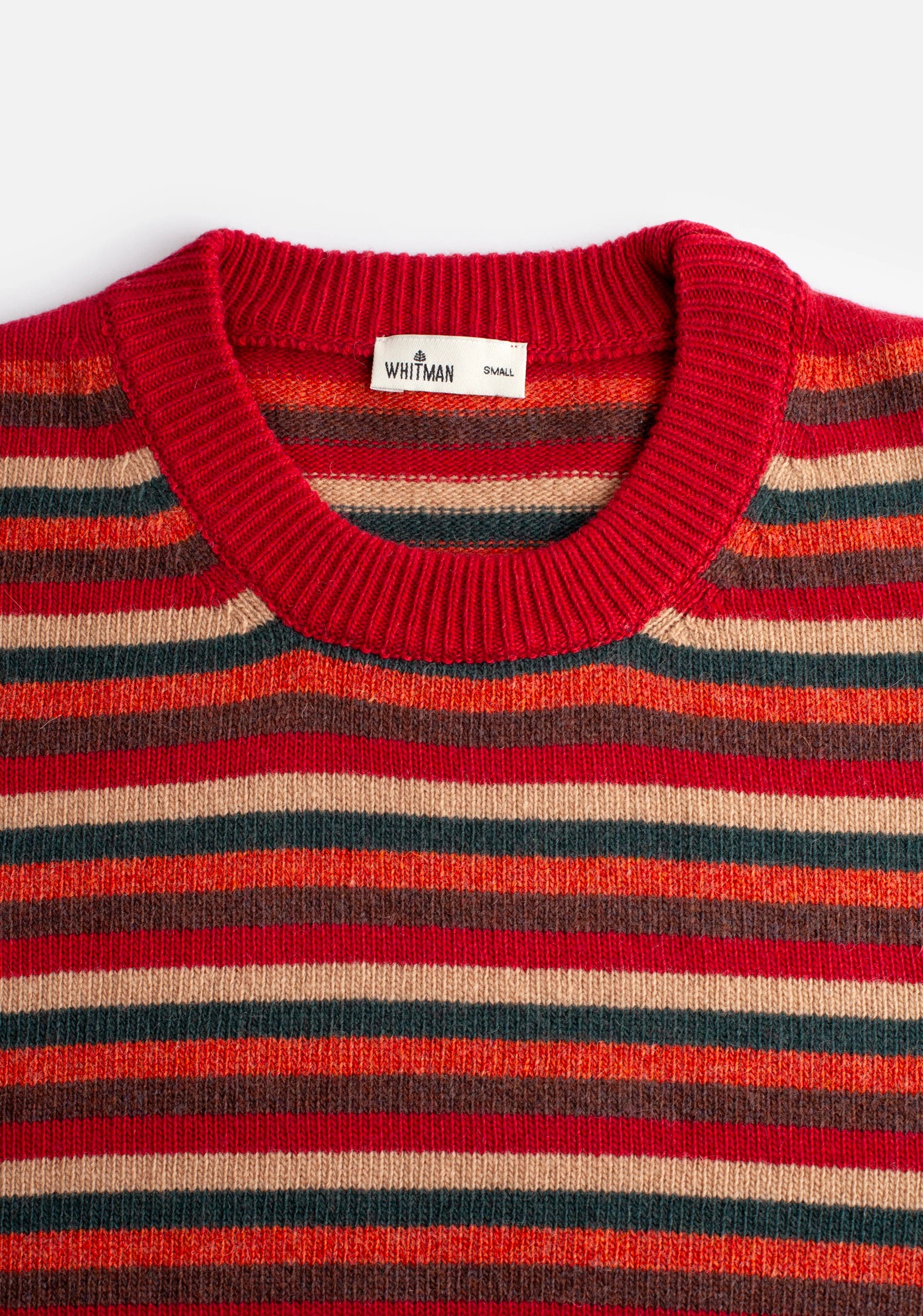 CRD Brussels Sweater Red Stripes - Multicolor