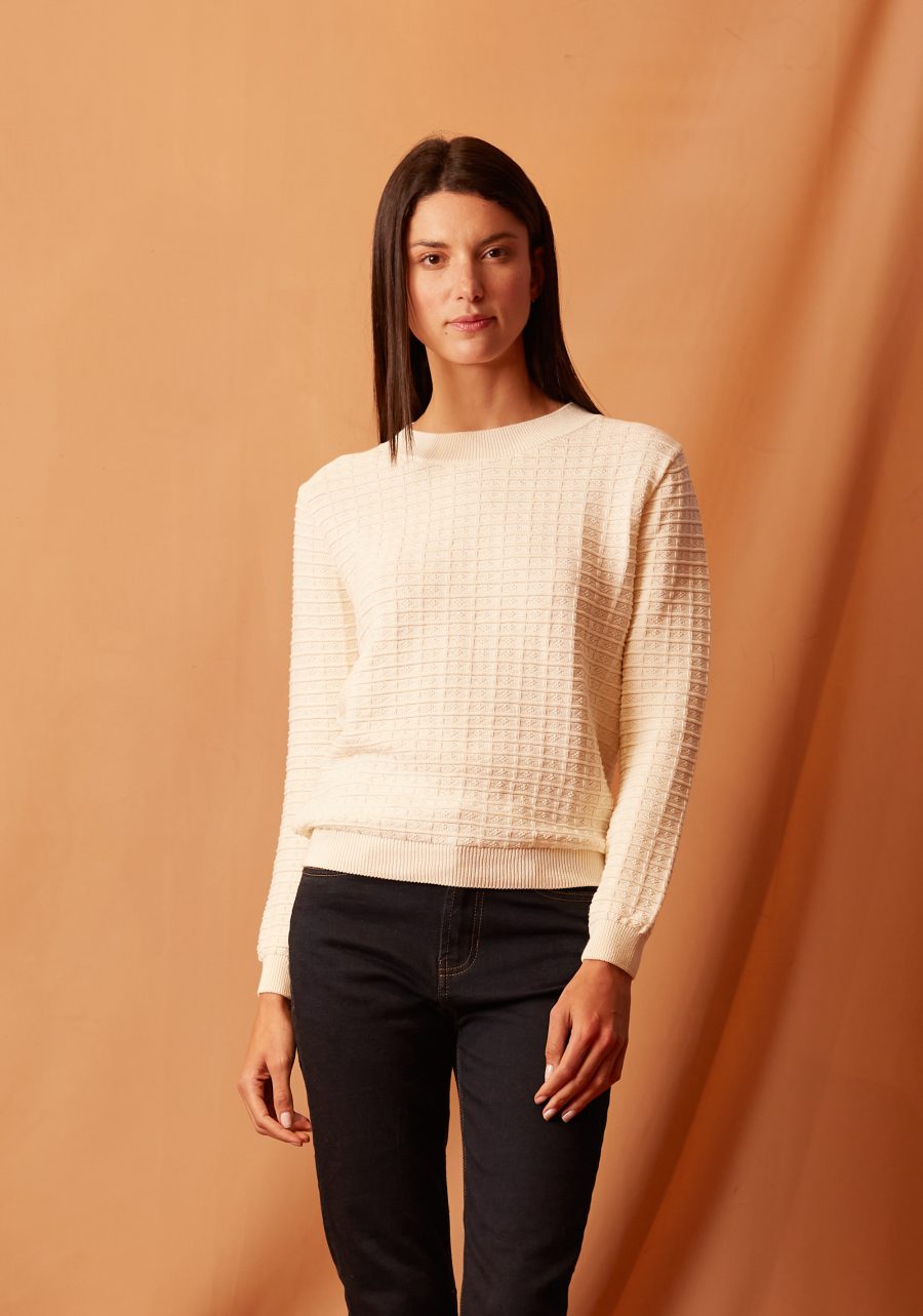 Georgia Ivory Sweater