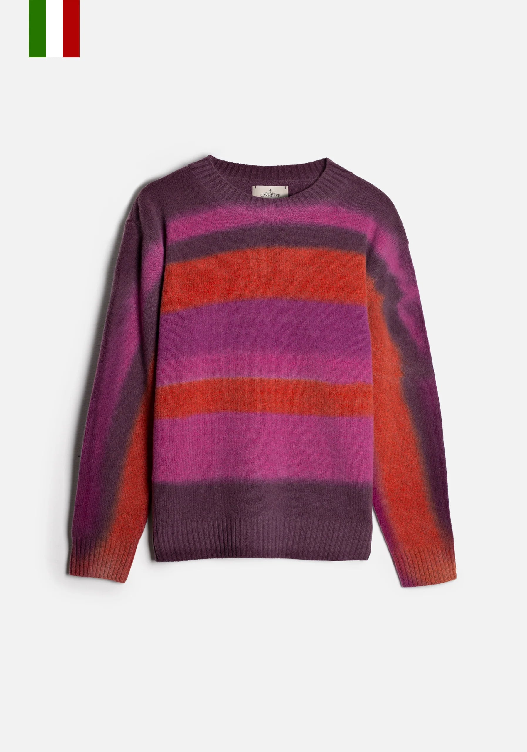 Knit Sweater CRD Fuchsia - Orange