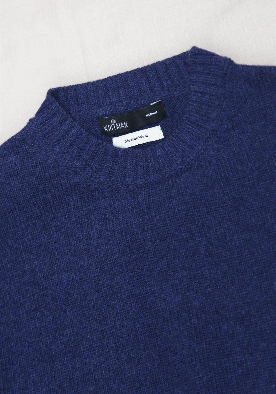 Sweater Ottawa in Blue Fleck