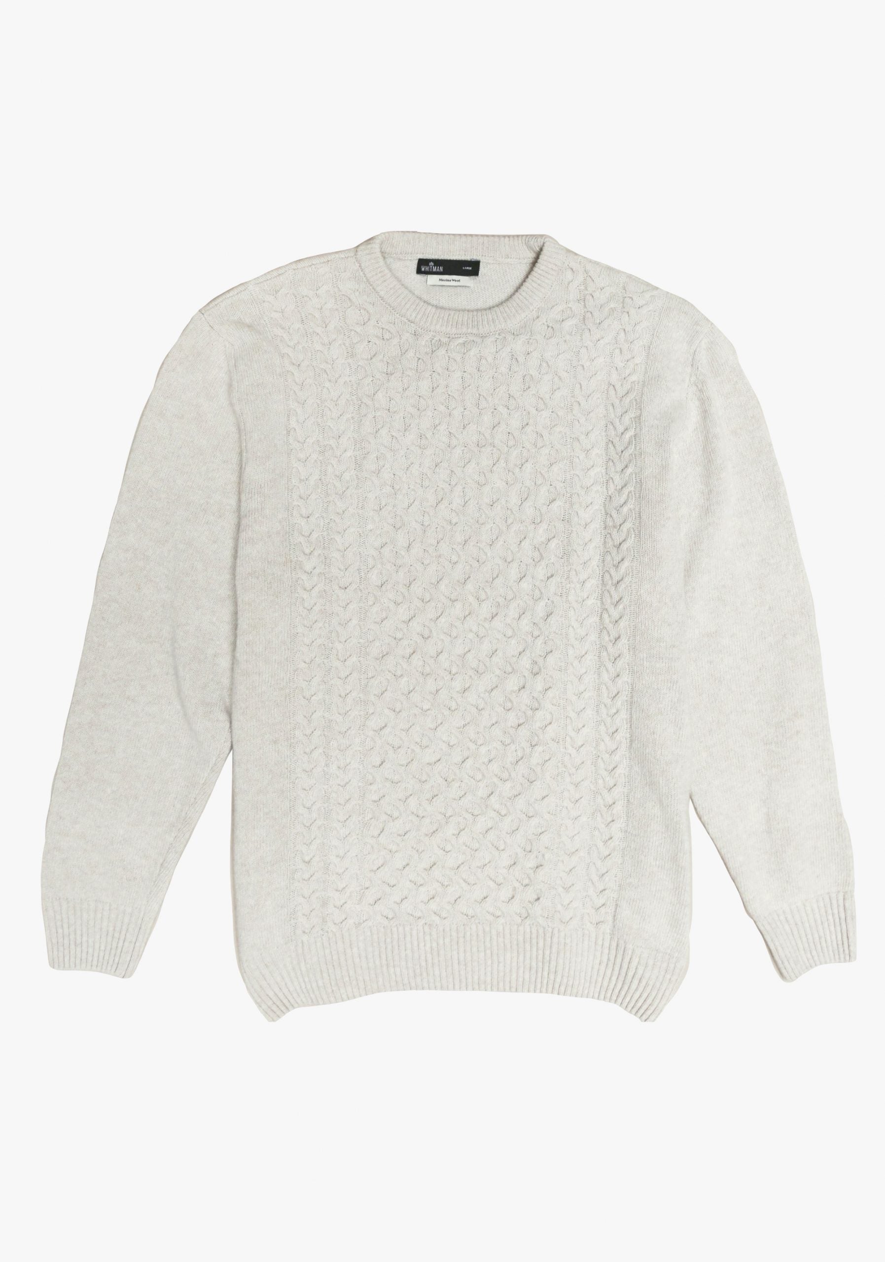 Toronto Sweater in Bone fleck