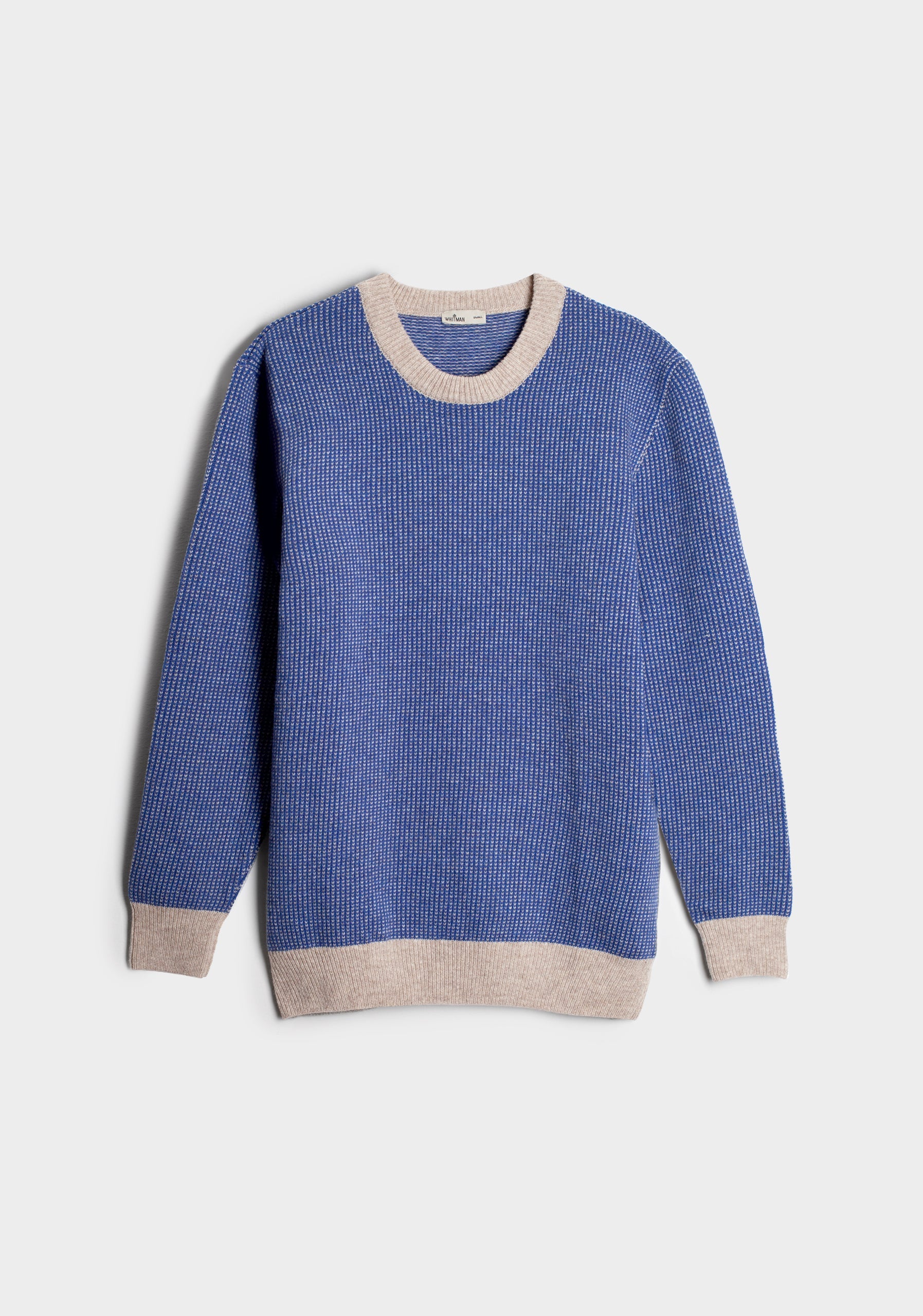 Luke CRD Sweater Optical Blue