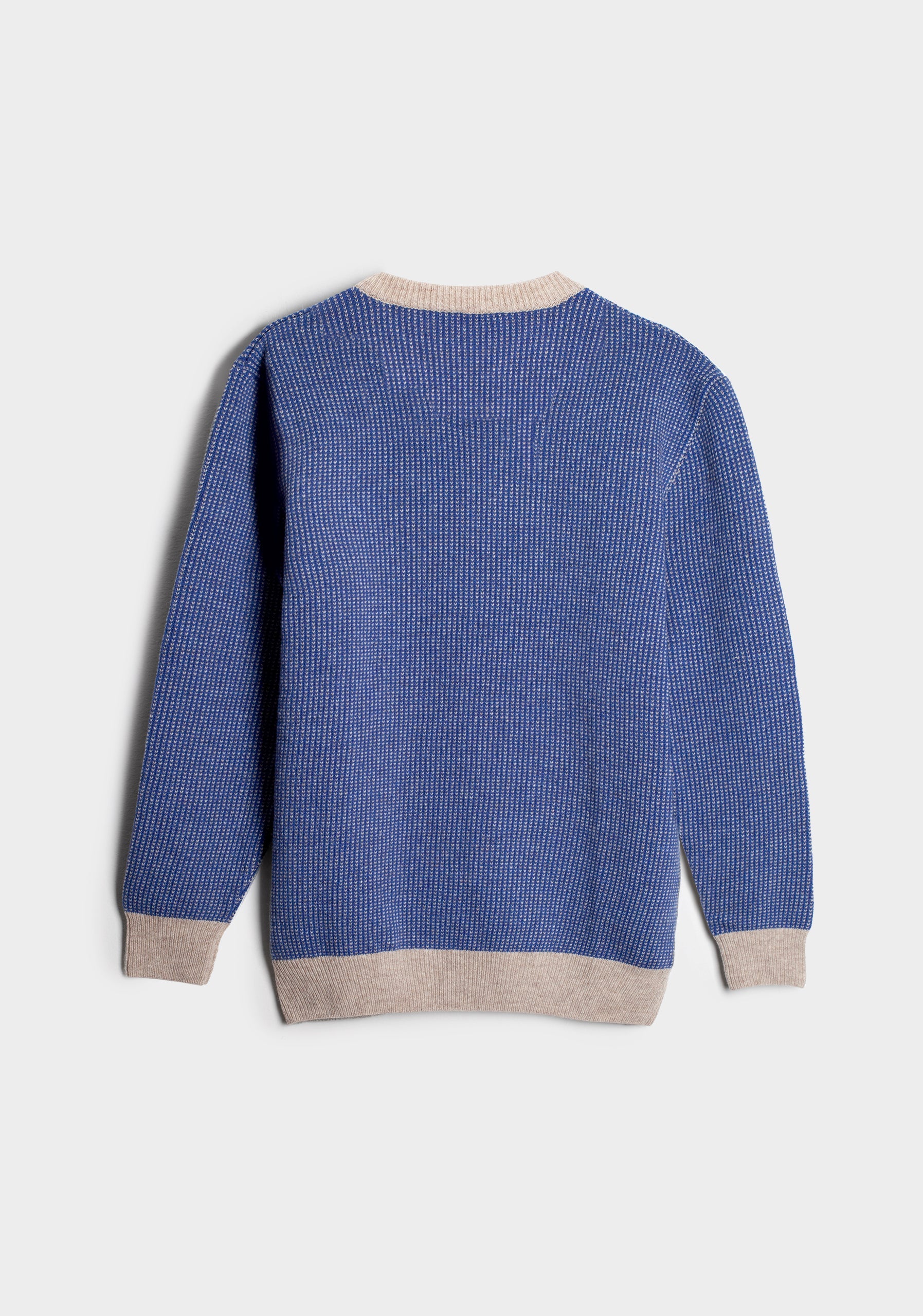 Luke CRD Sweater Optical Blue