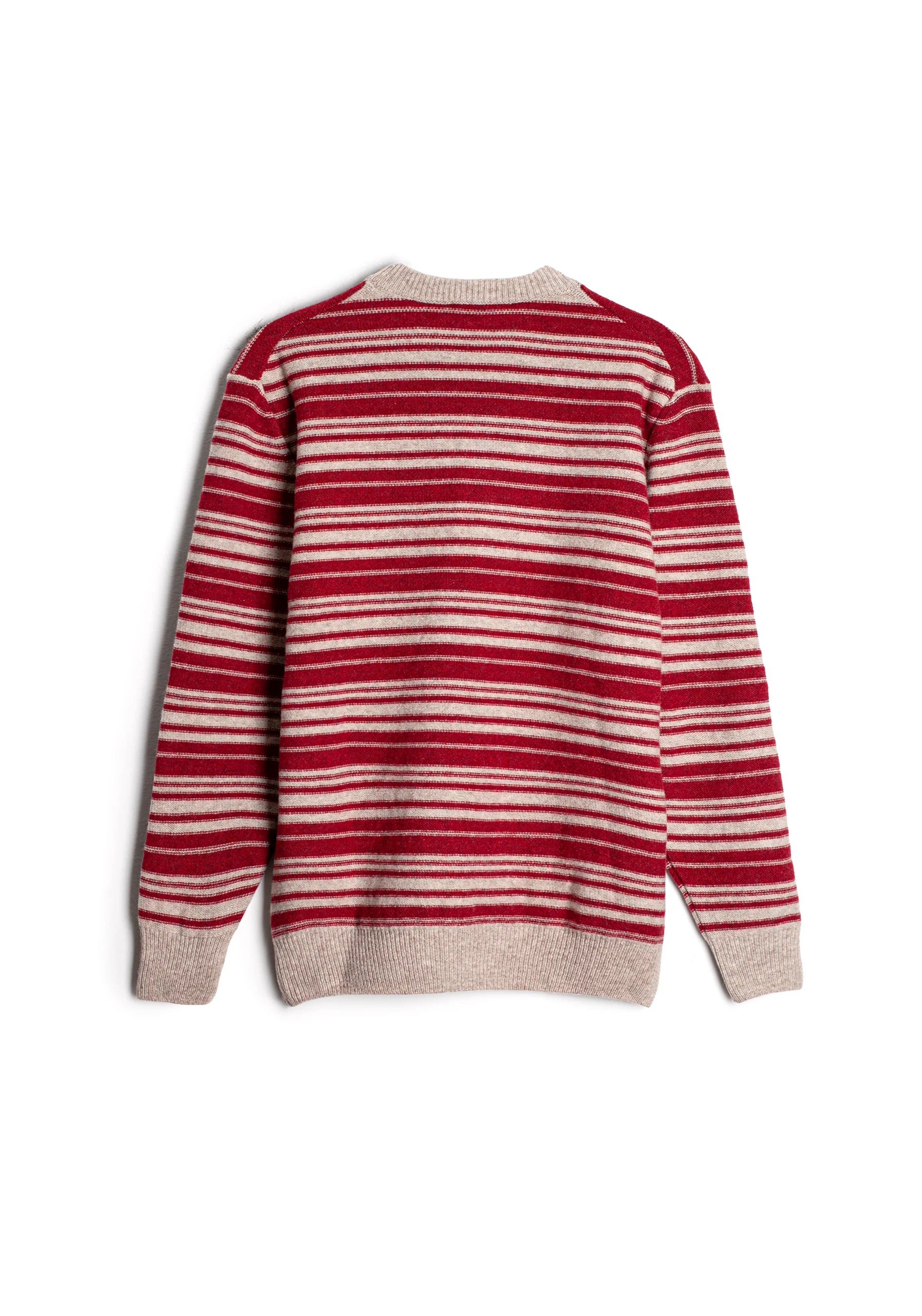 Sweater Torrance Crd Red Stripes