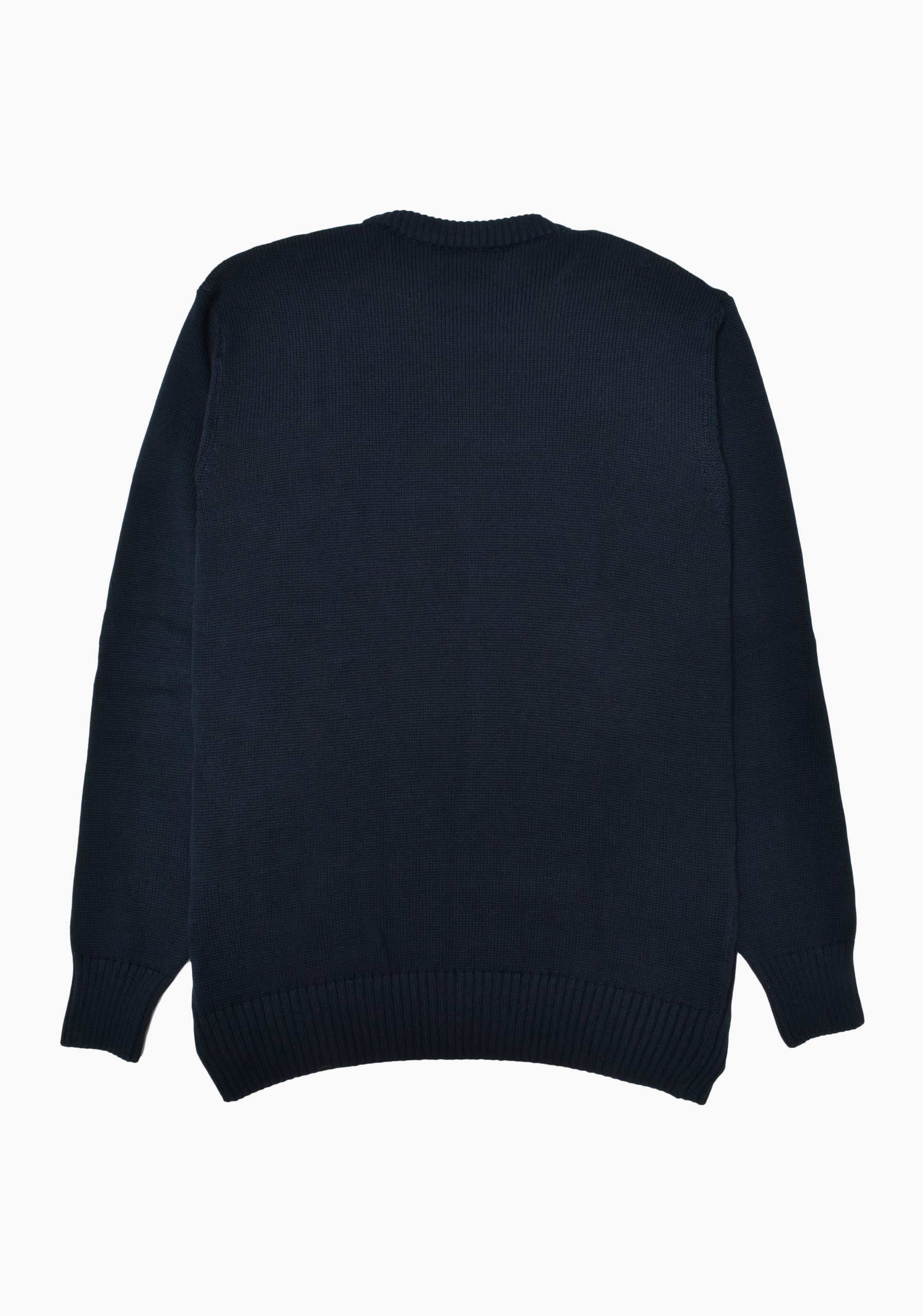 Aran Dark Blue Sweater