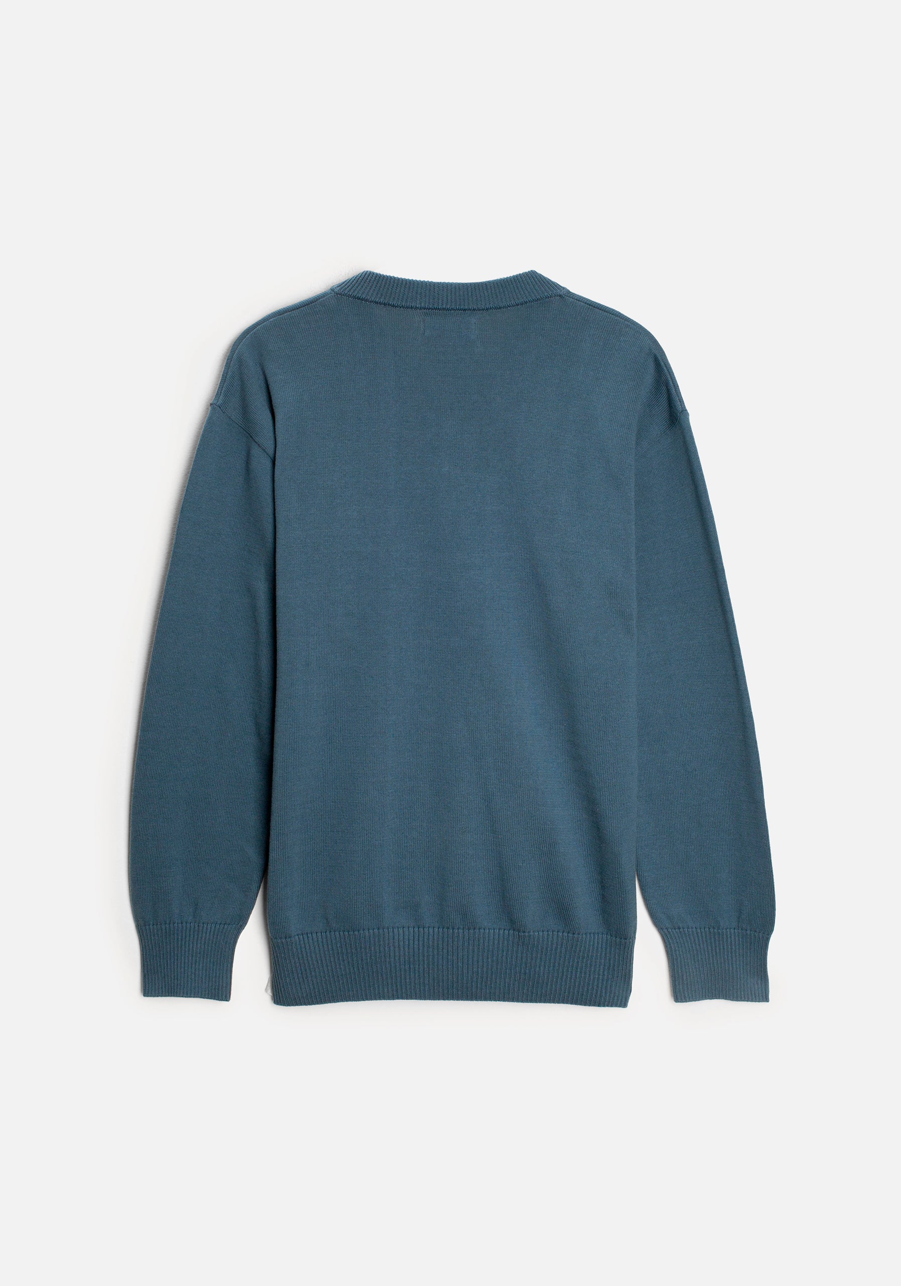 Sack H Newark V-Neck Blue Med