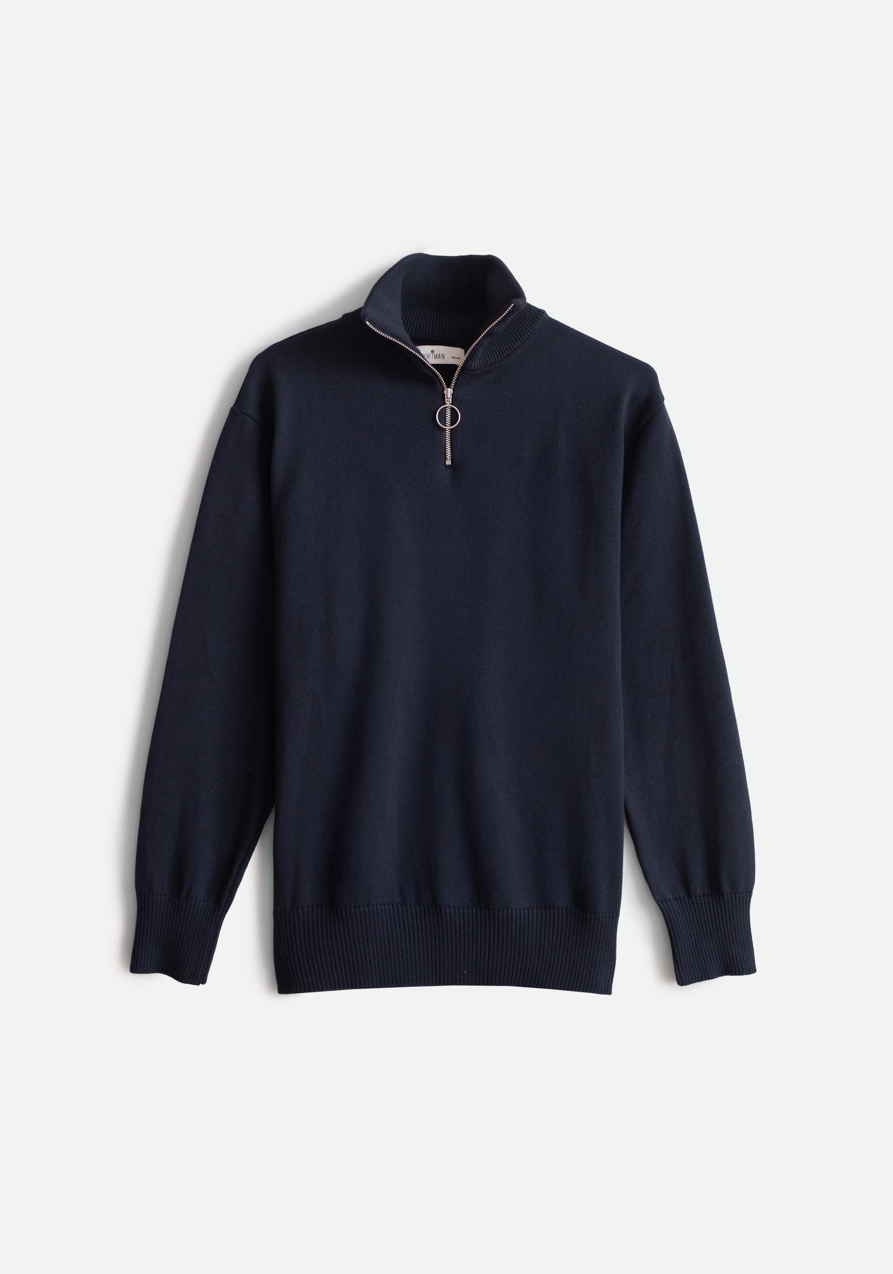 Prescolt H Navy Blue Half-Zip Sweater