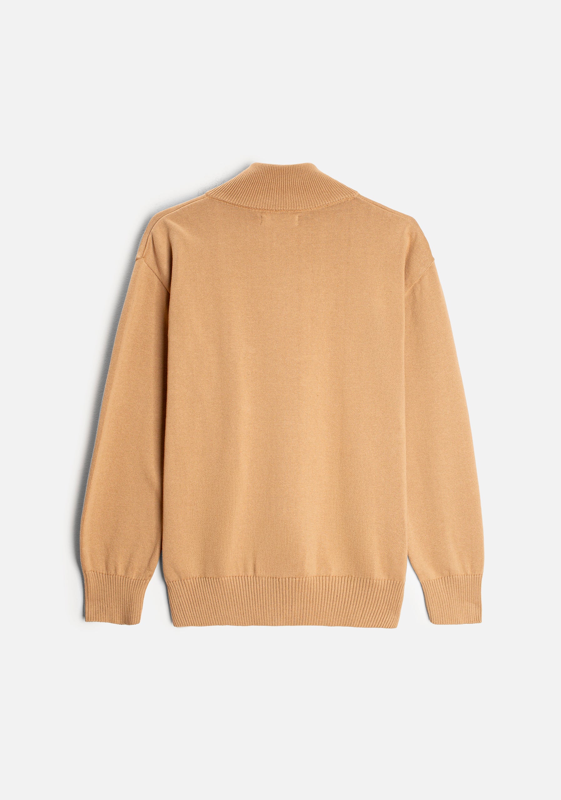 Prescolt Half Zip Sweater Beige