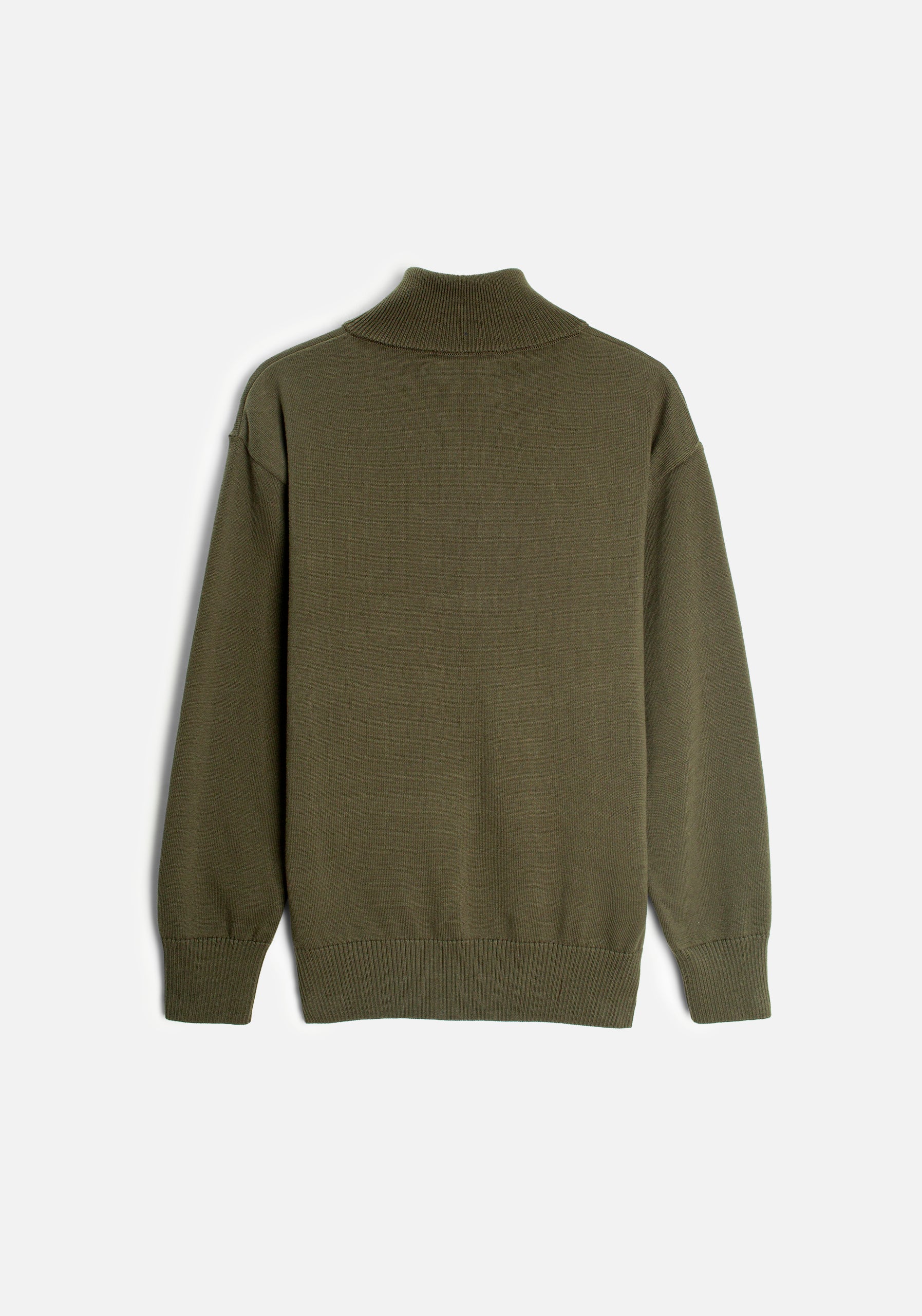 Prescolt Half Zip Sweaters Olive Green