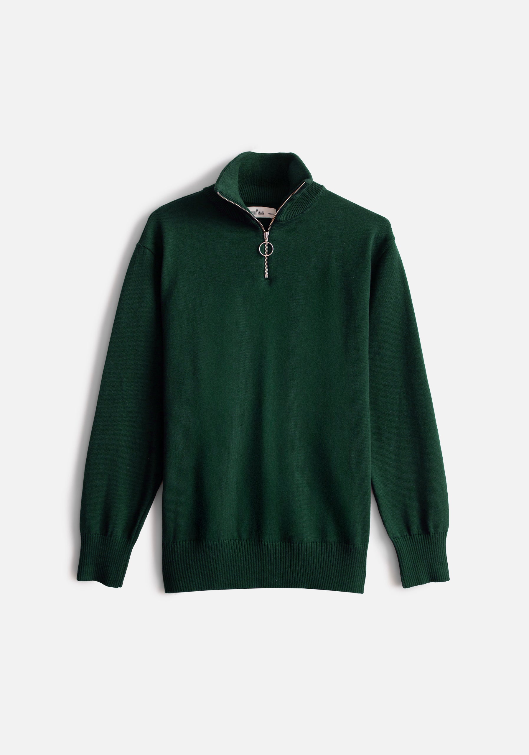 Saco H Prescolt Half Zip Dark Green.