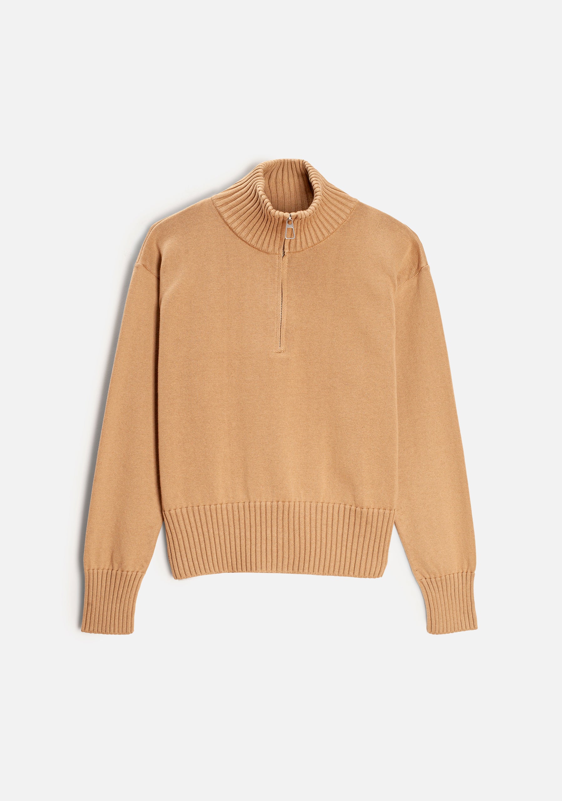 Nashville Half Zip Coat Khaki