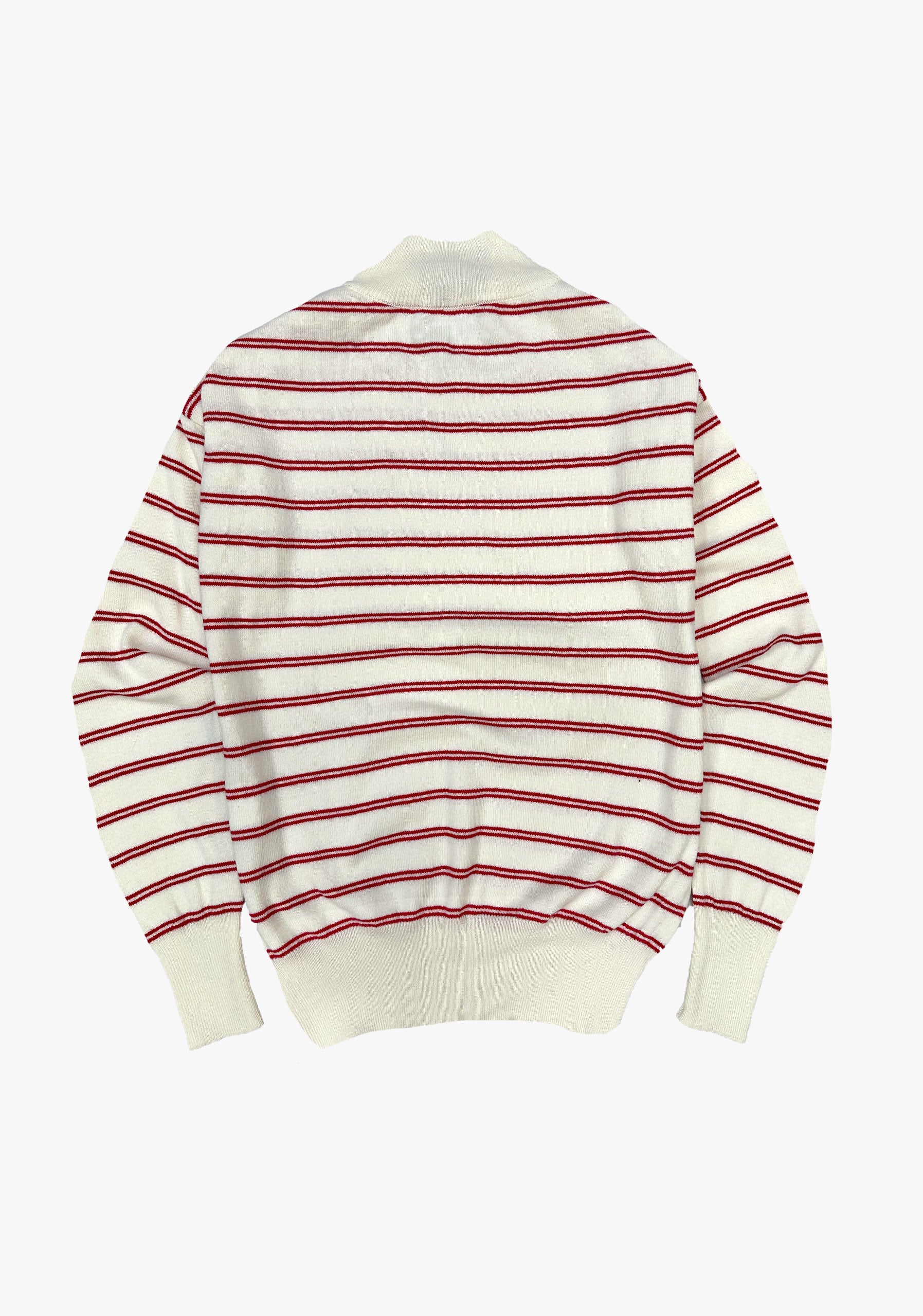 Bone/Red Maryland Sweater
