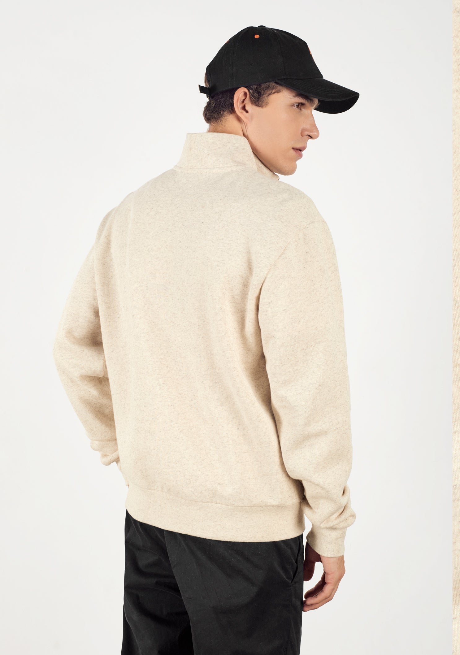 Sweater Missouri in beige fleck