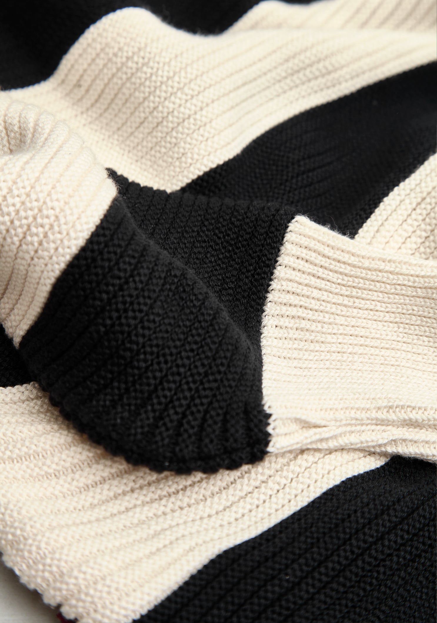Pennsylvania Bone/ Black Sweater