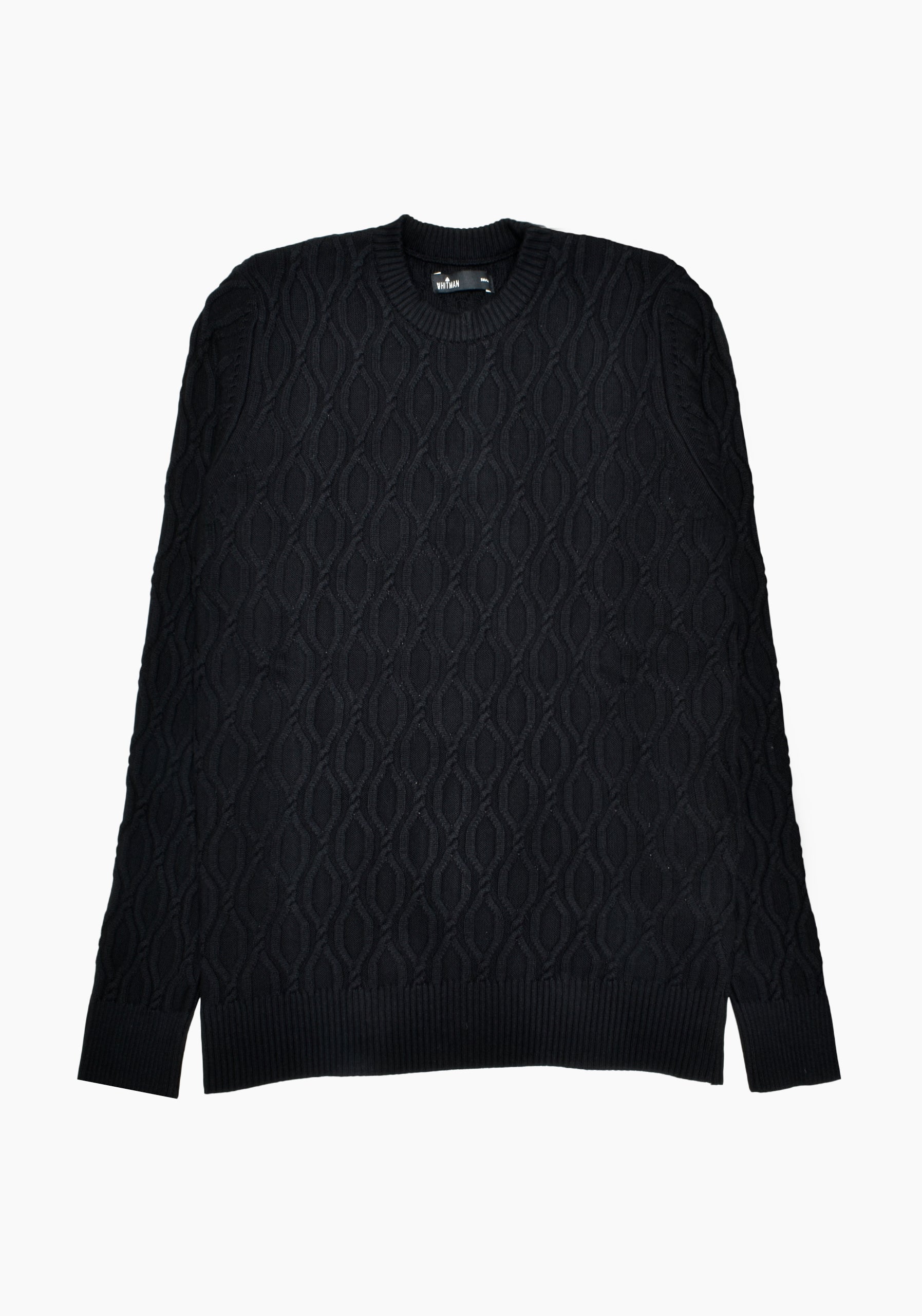 Black Rhombus Sweater