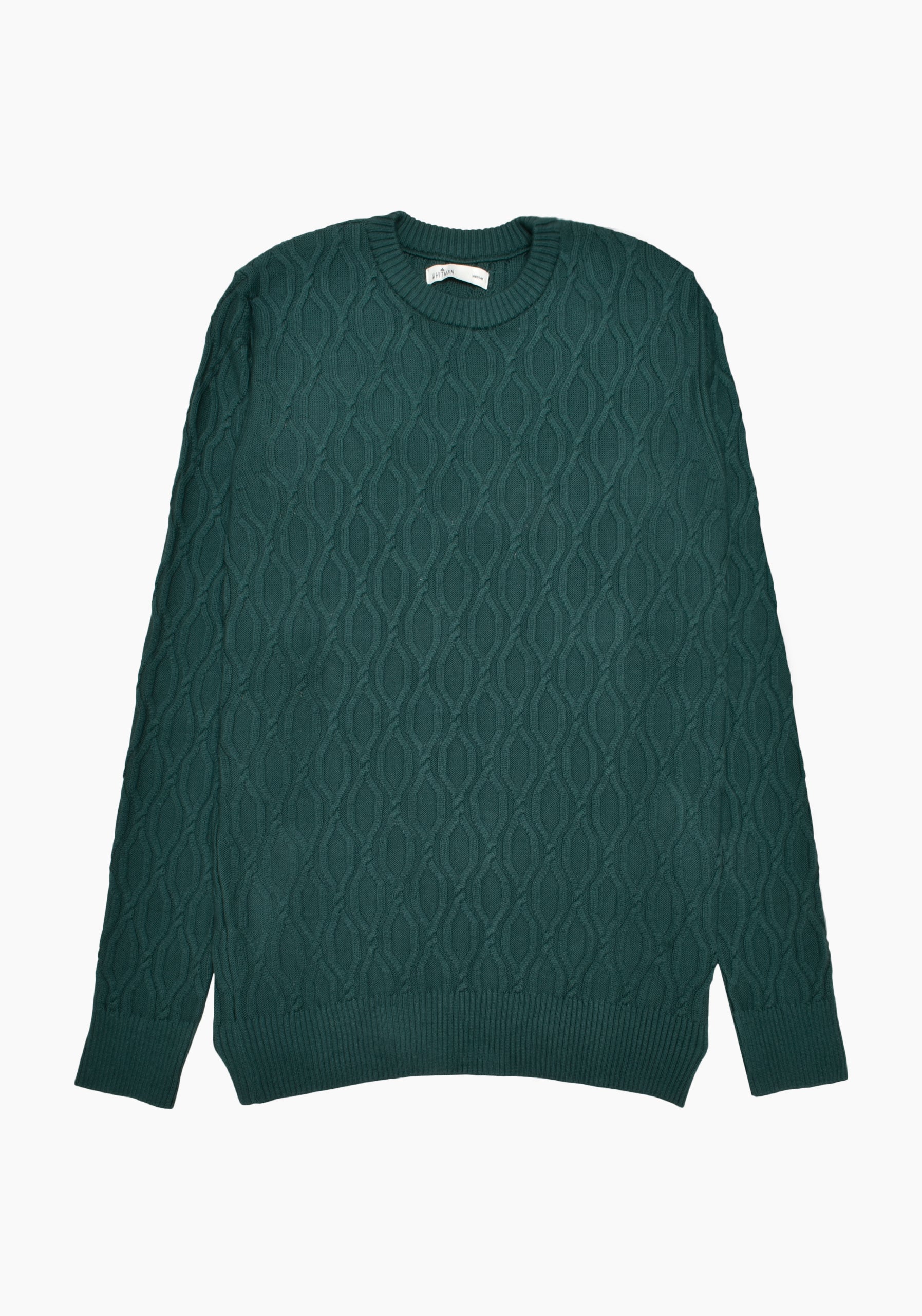 green Rhombus Sweater