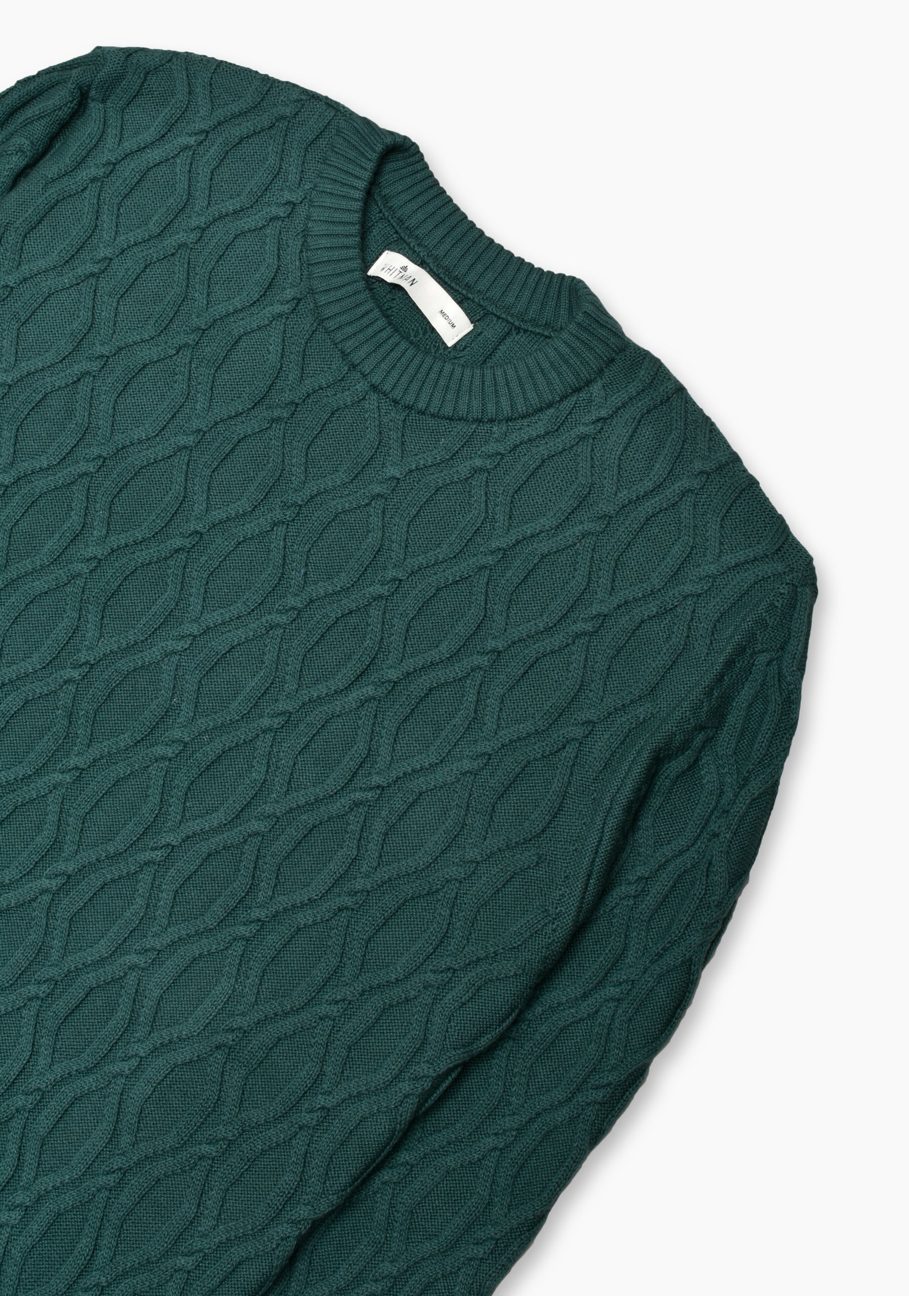 green Rhombus Sweater