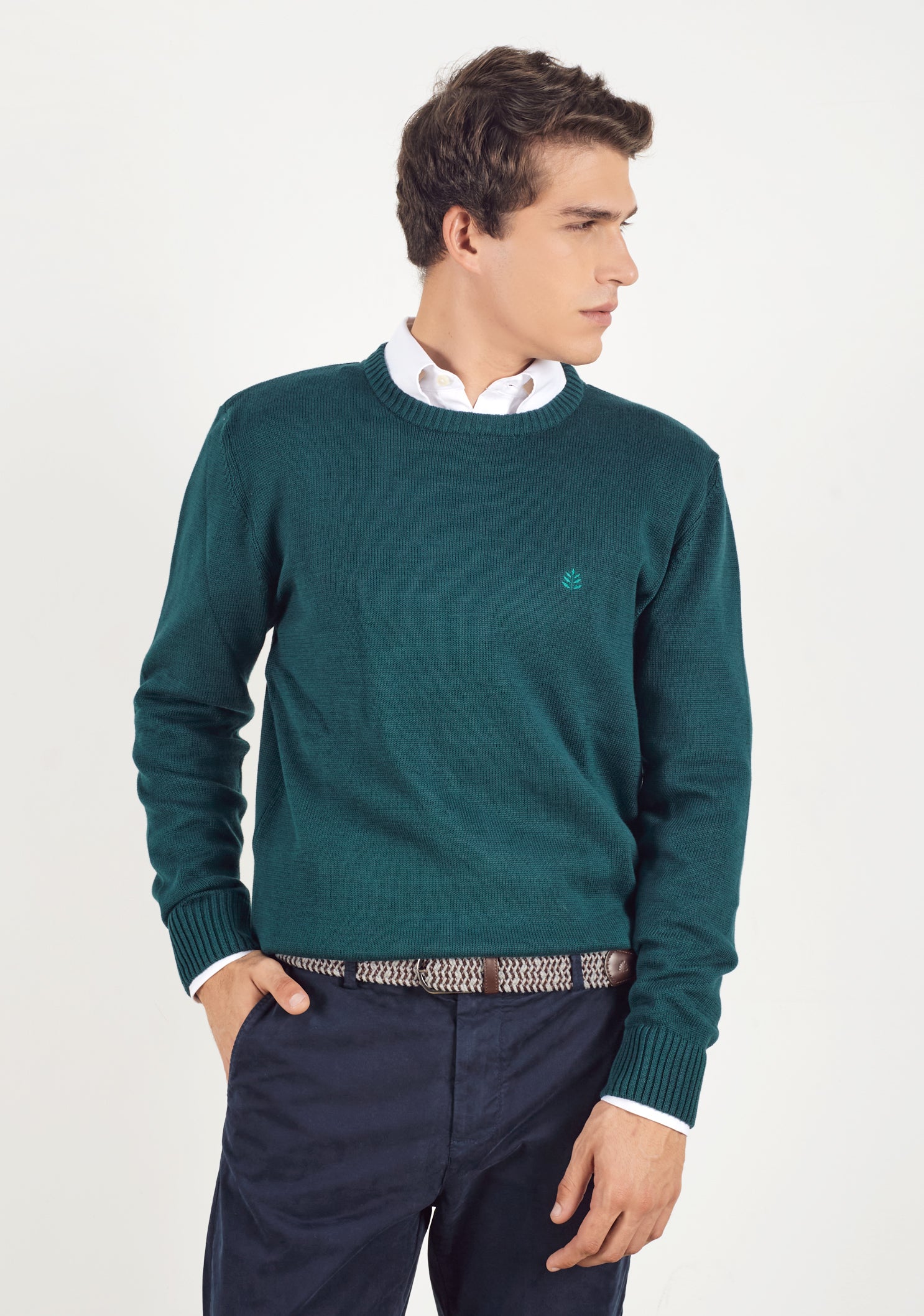 sweater San Diego in Dark Green