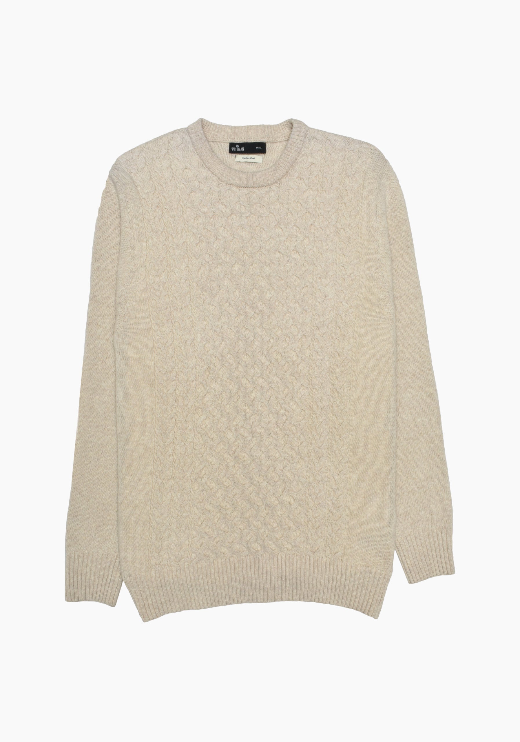 Toronto Sweater in Bone fleck