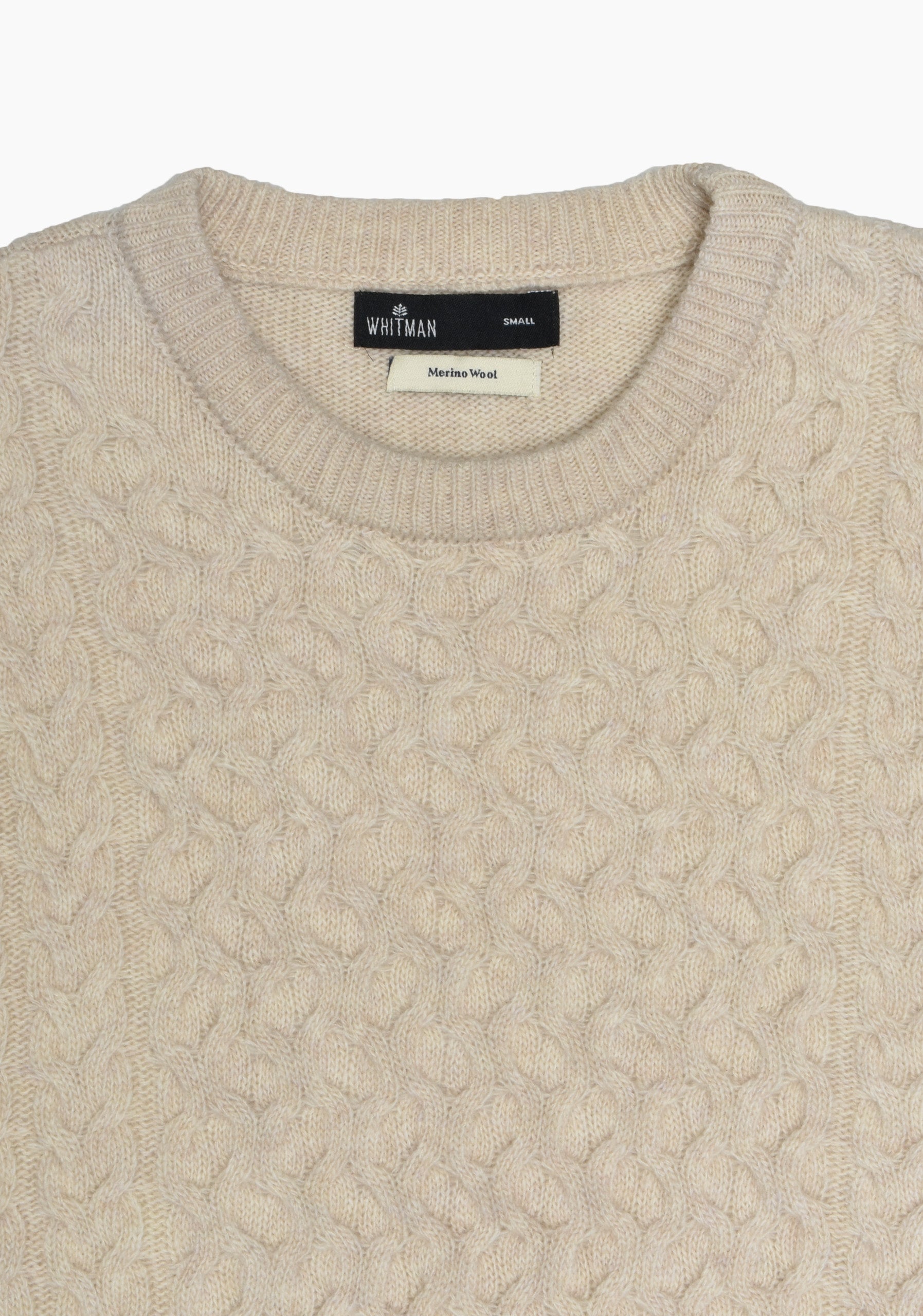 Toronto Sweater in Bone fleck