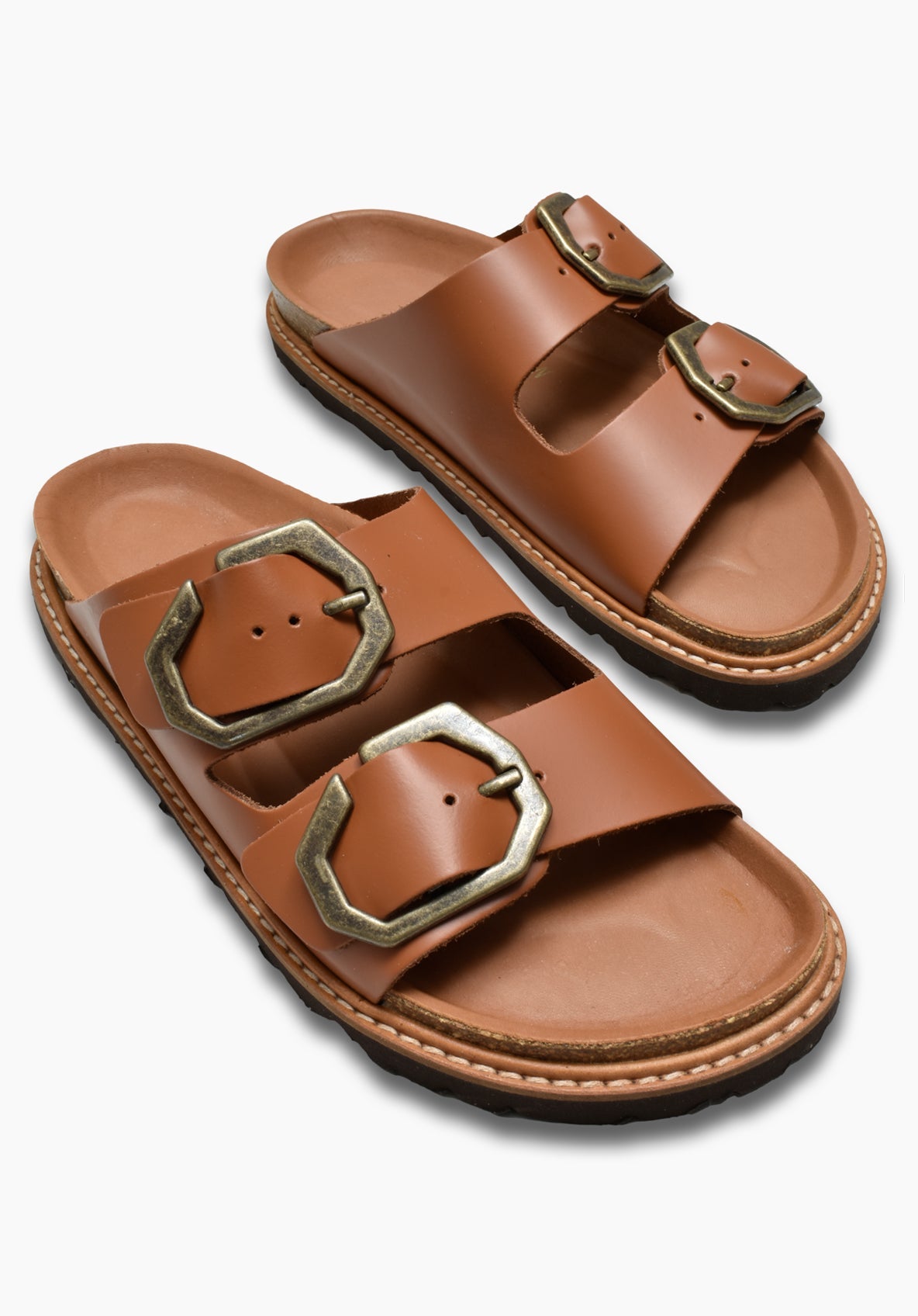 Ambra Tobacco Sandal