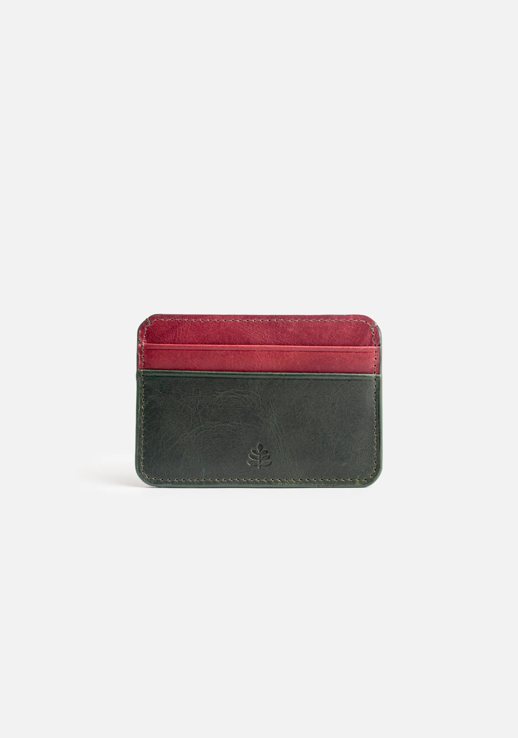 Aramis Card Holder Green Comb. Red
