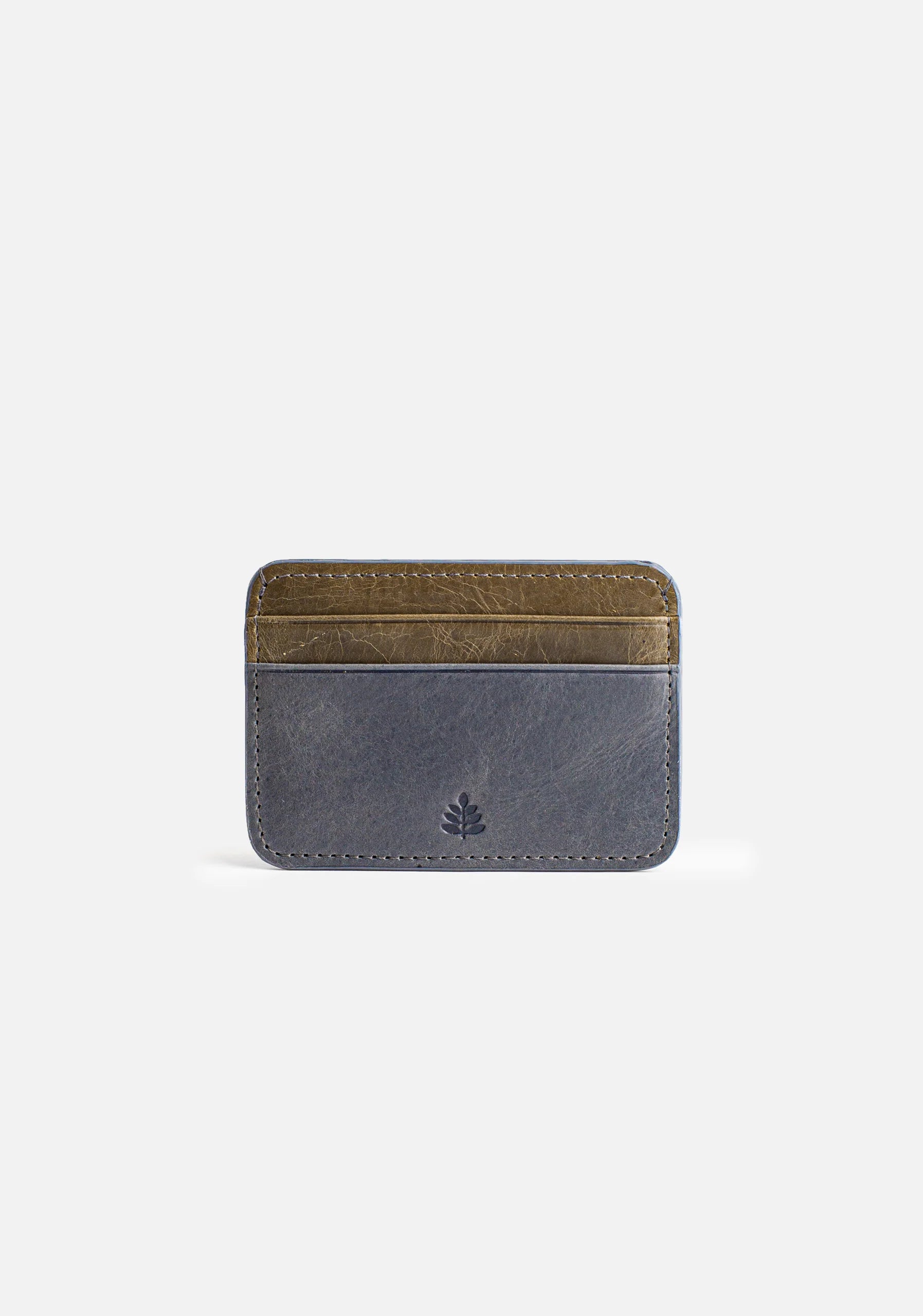 H Aramis Card Holder Multicolor Blue - Olive Green