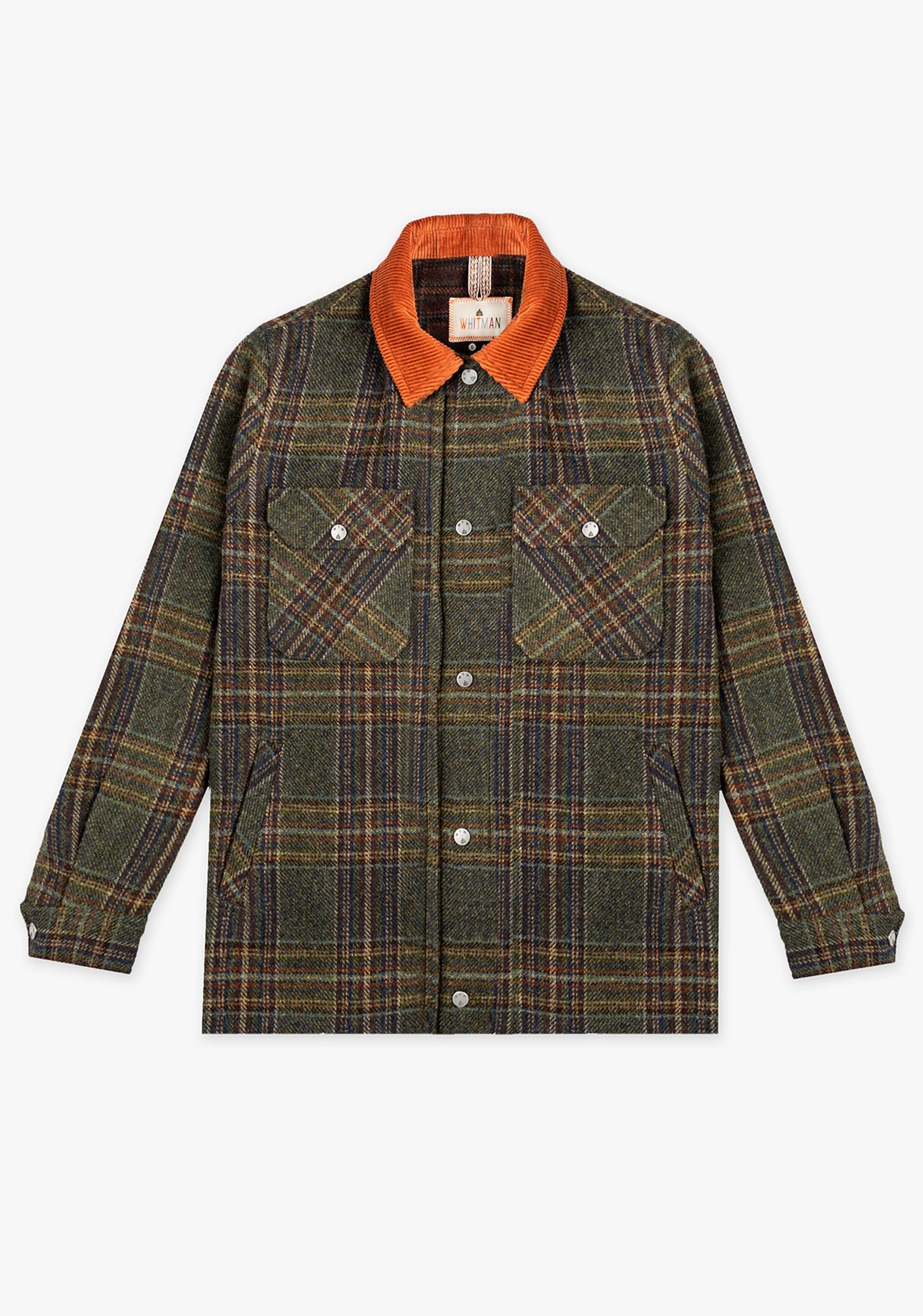 Sidney Plaid Jacket Green/Brown